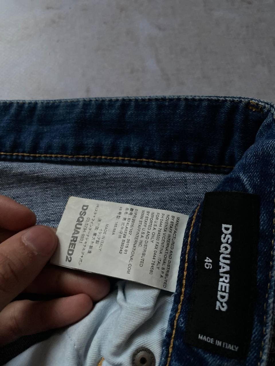 Dsquared2 Vintage Dsquared2 Y2K Denim short Pants Jeans Amiri Style Size 32" / US 10 / IT 46 - 8 Thumbnail