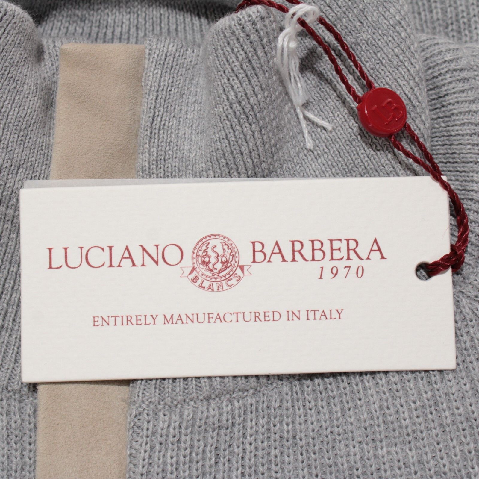 Luciano Barbera Luciano Barbera Sweater Size US S in Gray Size US S / EU 44-46 / 1 - 2 Thumbnail