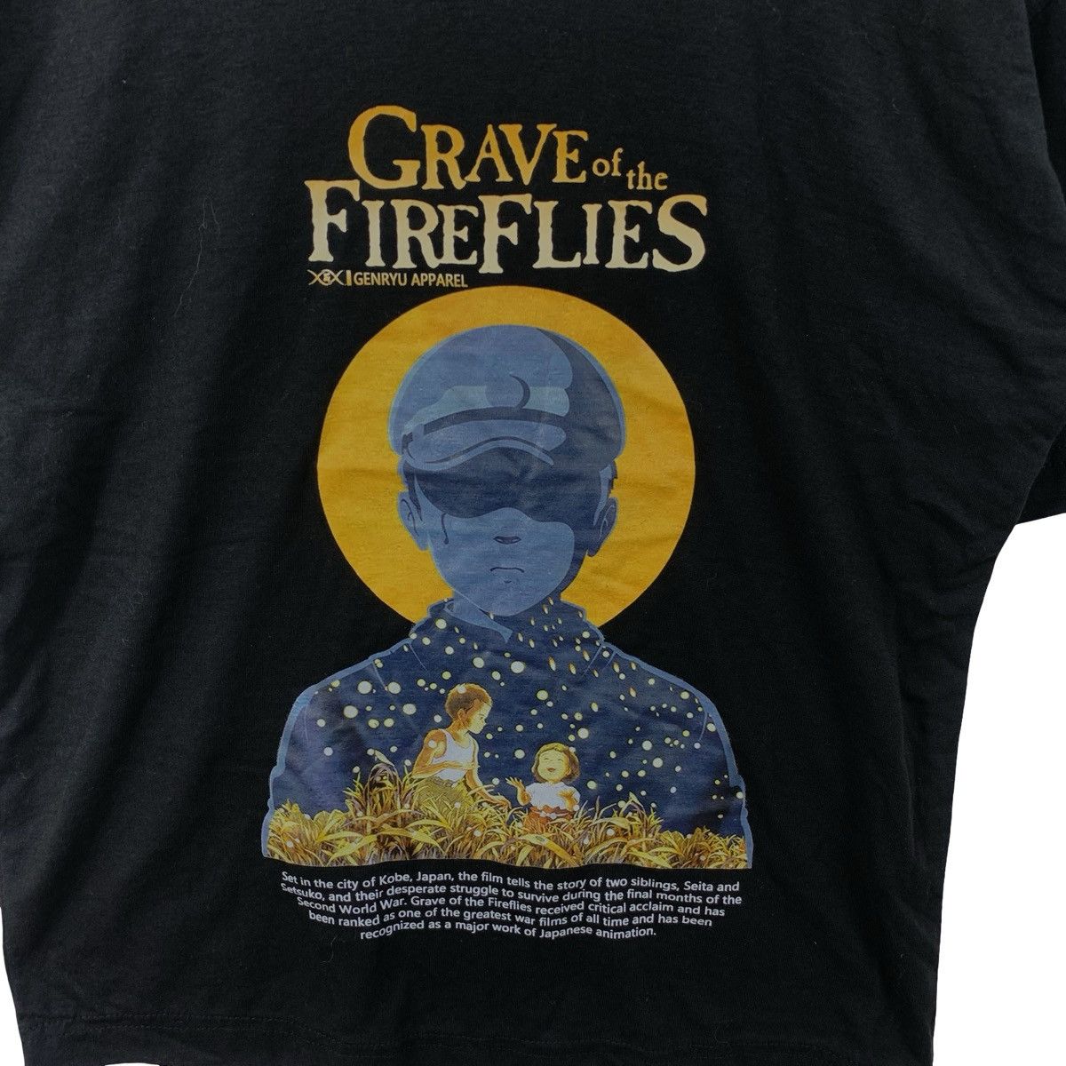 Vintage Vintage Grave of the Fireflies Anime Graphic Studio Ghibli Size US S / EU 44-46 / 1 - 6 Thumbnail