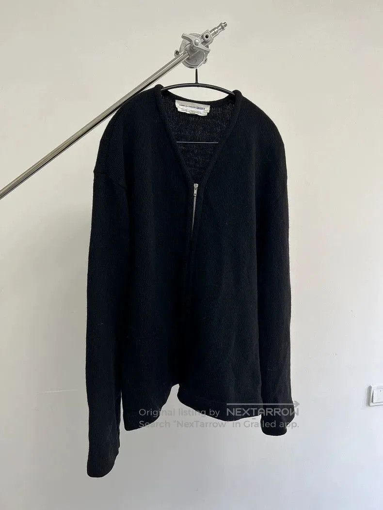 Comme des Garcons comme des garcons black wool cardigan. Size US L / EU 52-54 / 3 - 2 Thumbnail