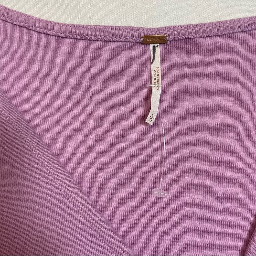 Free People New Free People Key To My Heart Pink Top Size L Size L / US 10 / IT 46 - 7 Thumbnail