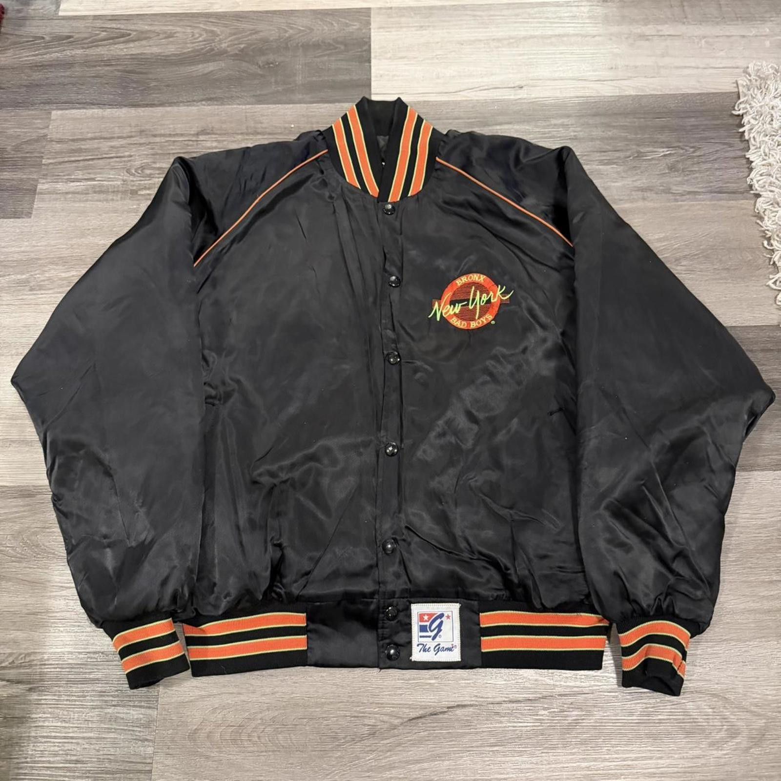 The Game Vintage Bronx New York bad boys bomber jacket 90s XL Size US XL / EU 56 / 4 - 2 Thumbnail