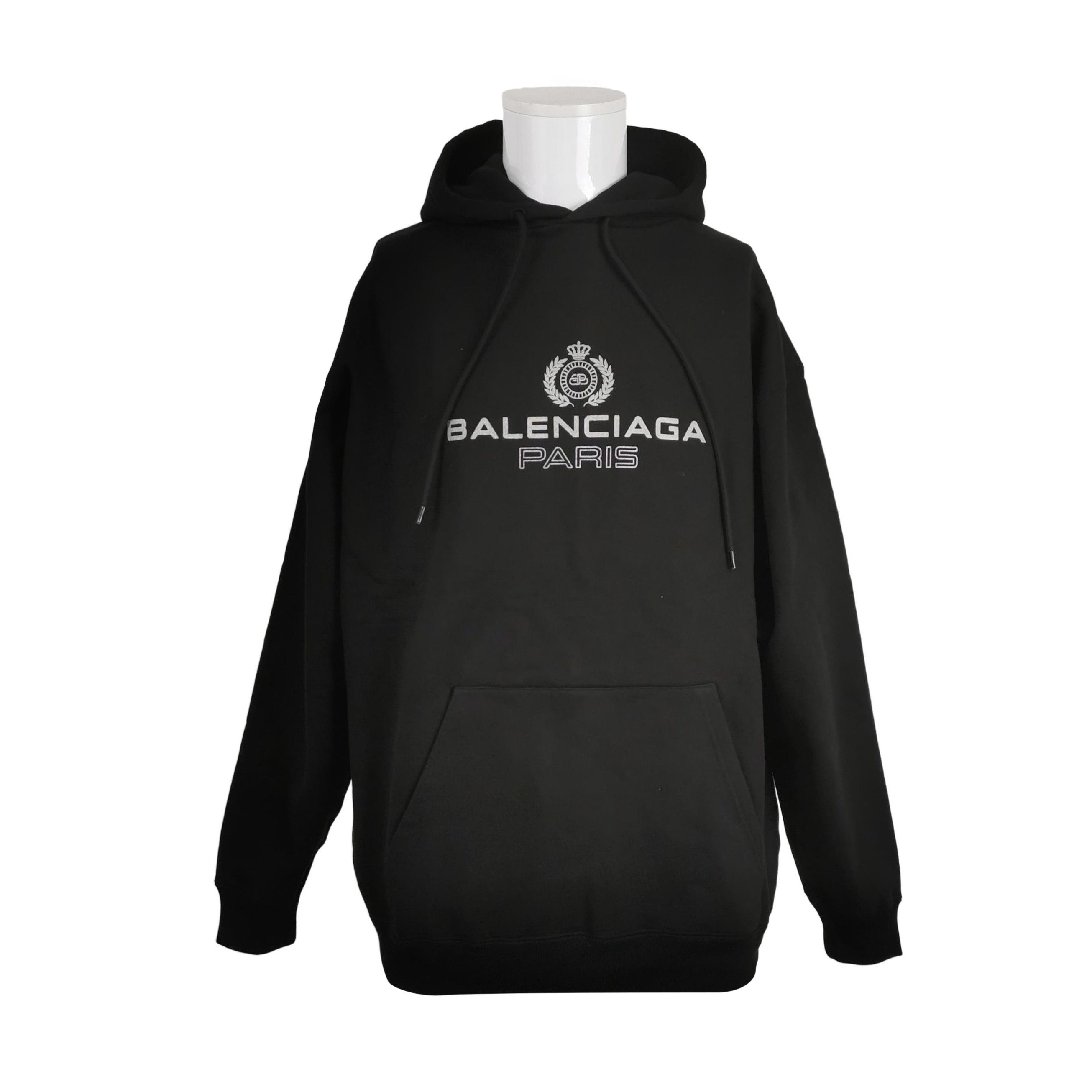 Balenciaga Balenciaga Crest Logo Hoodie Size S Size US S / EU 44-46 / 1 - 1 Thumbnail