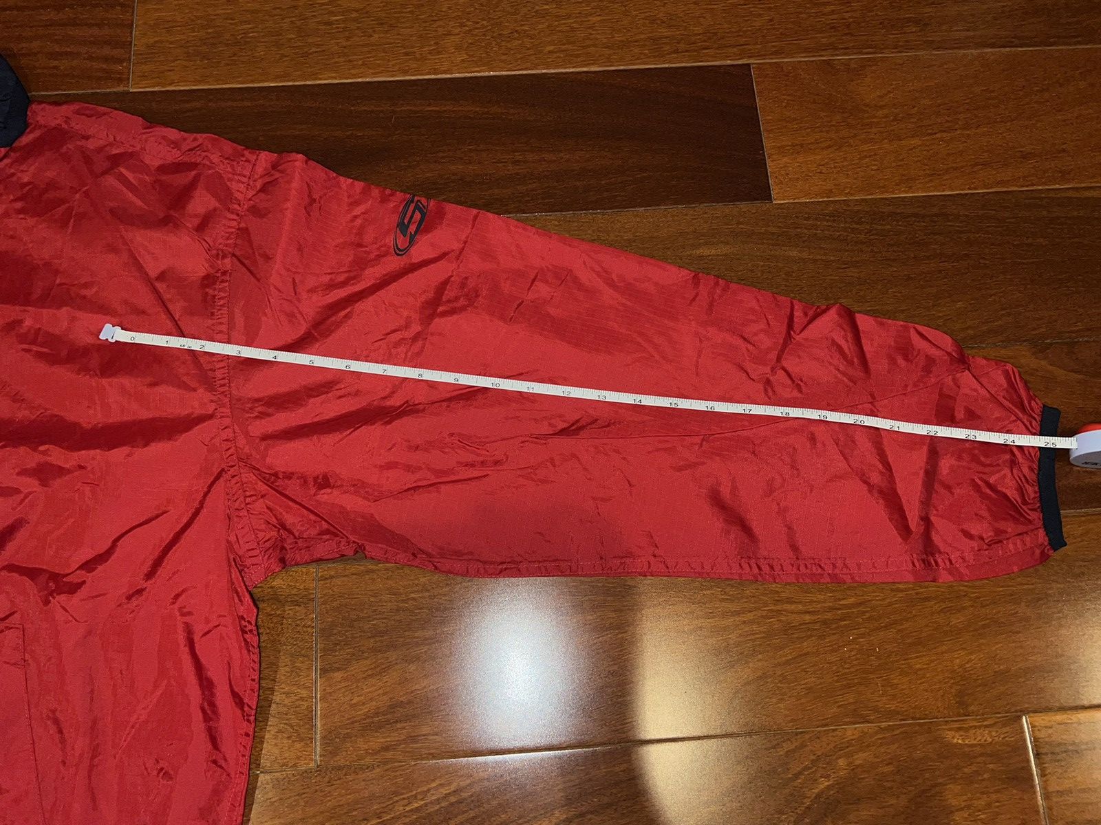 Structure Vintage Red Windbreaker Size US M / EU 48-50 / 2 - 3 Thumbnail