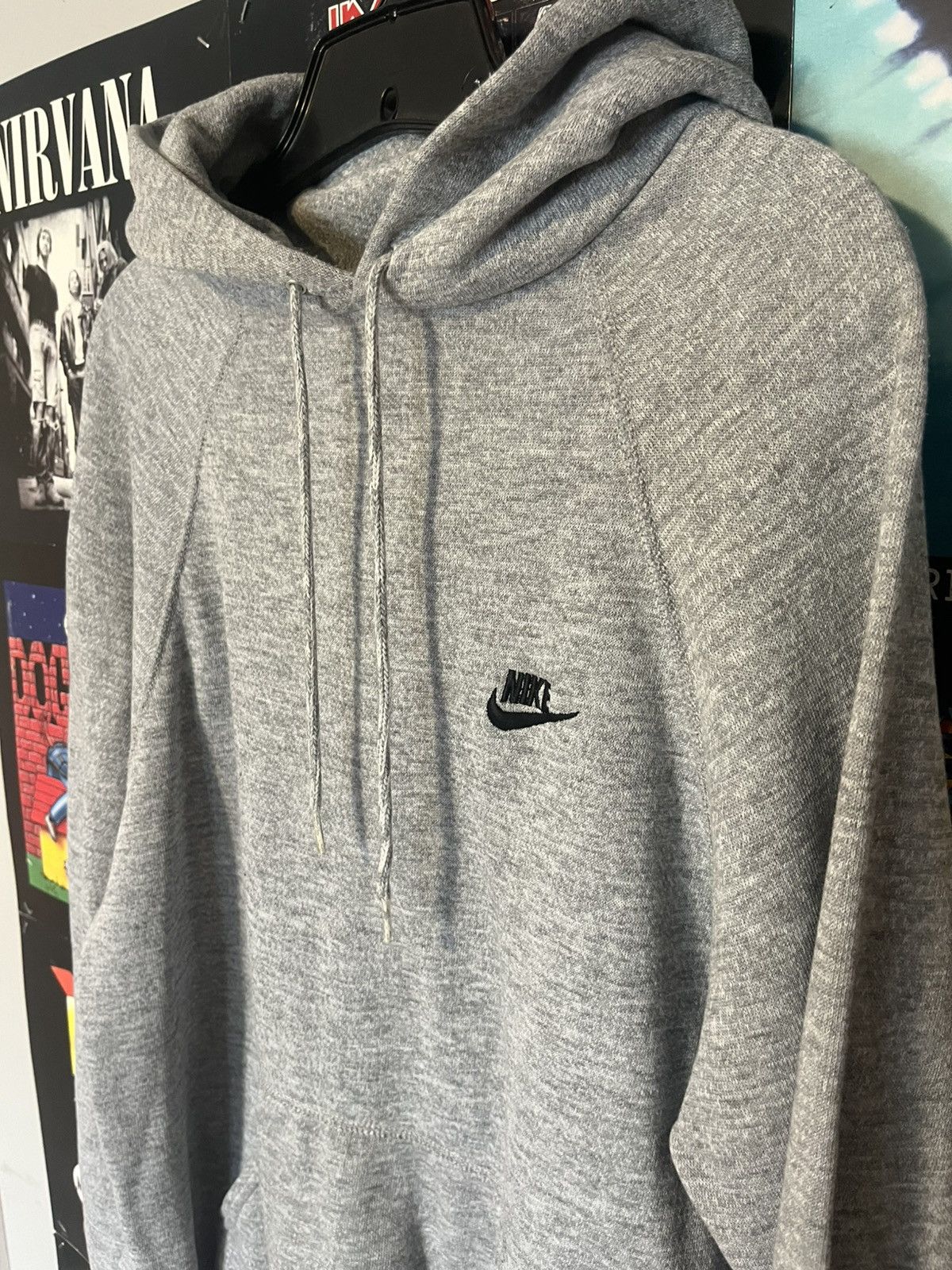 Nike ACG Vintage 80’s 90’s Rare Made in USA Nike Raglan Cotten Hoodie Size US M / EU 48-50 / 2 - 4 Thumbnail