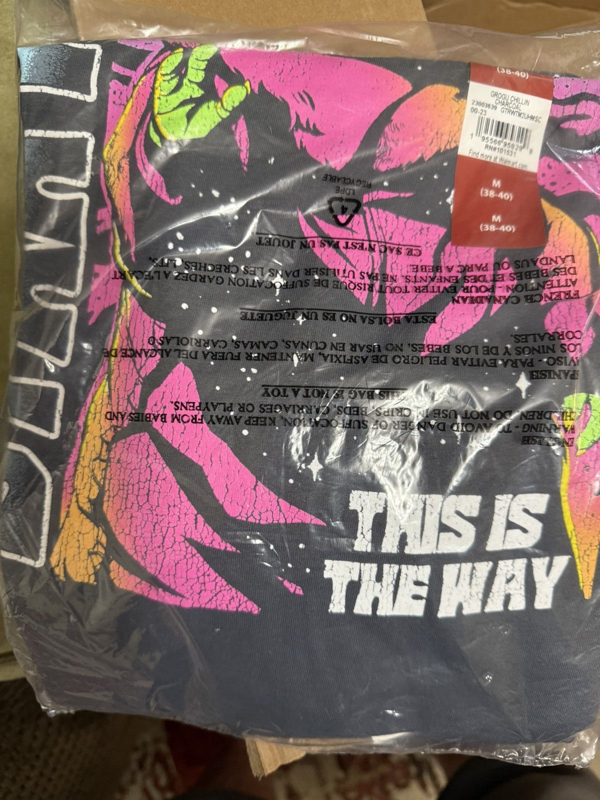 Star Wars NEW Star Wars “This is the Way” Grogu Yoda DS New Old Stock! Size US M / EU 48-50 / 2 - 6 Thumbnail