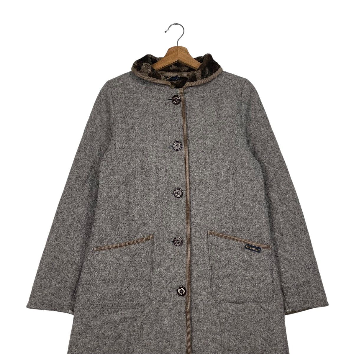 Lavenham Lavenham Wool Coat Size S / US 4 / IT 40 - 4 Thumbnail