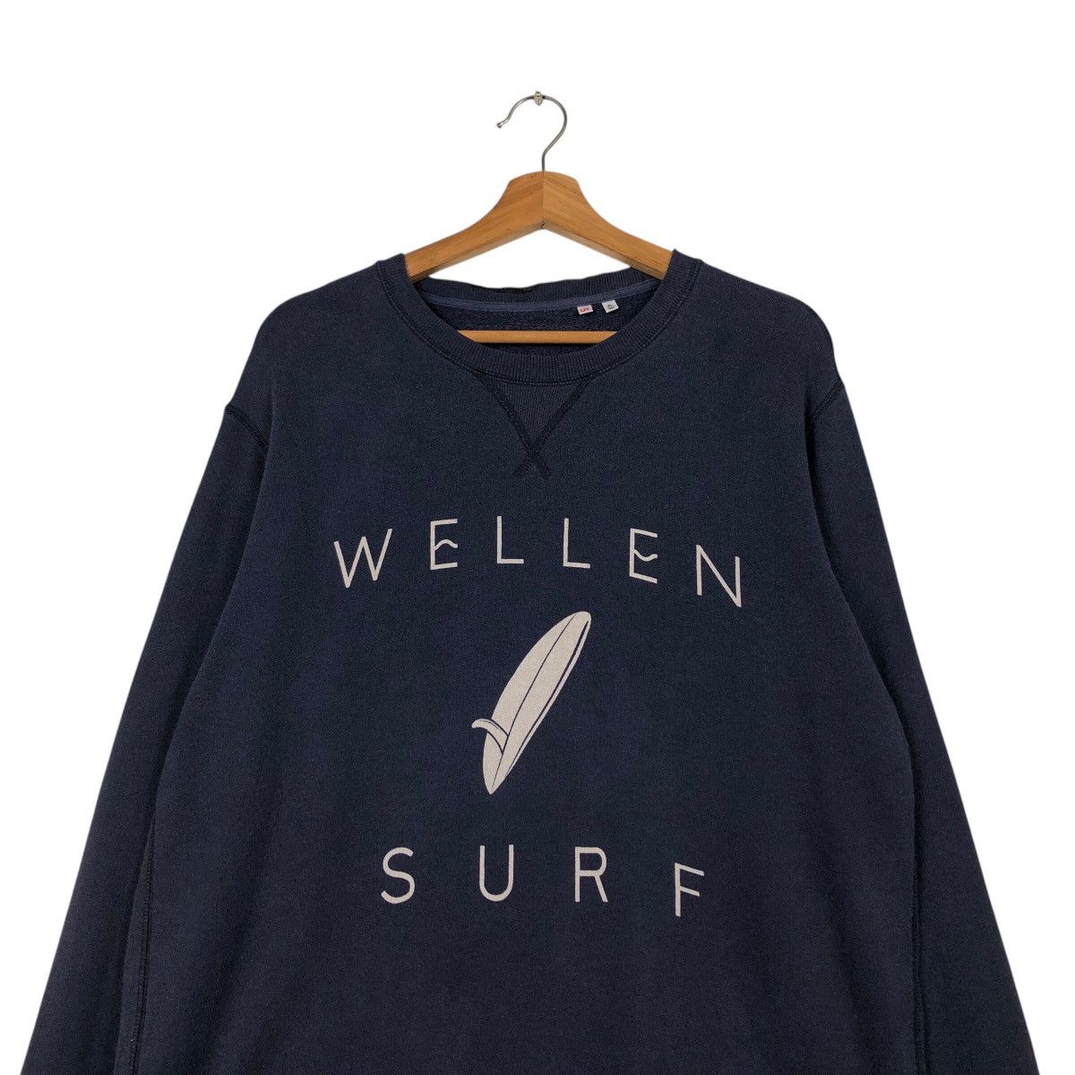 Japanese Brand Wellen Surf Graphic Crewneck Coastal Core Uniqlo UT Collab Size US XL / EU 56 / 4 - 4 Thumbnail