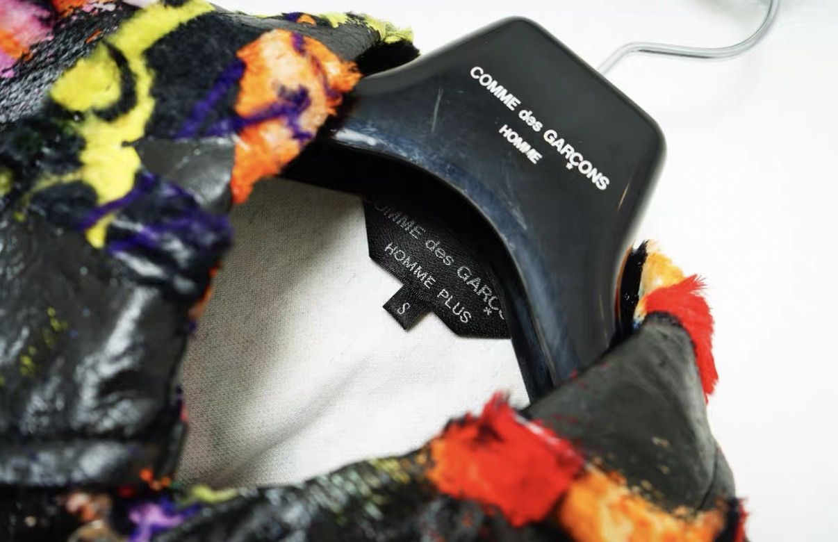 Comme des Garcons Comme des Garçons Spliced Faux Leather Coach Jacket Size US S / EU 44-46 / 1 - 8 Thumbnail
