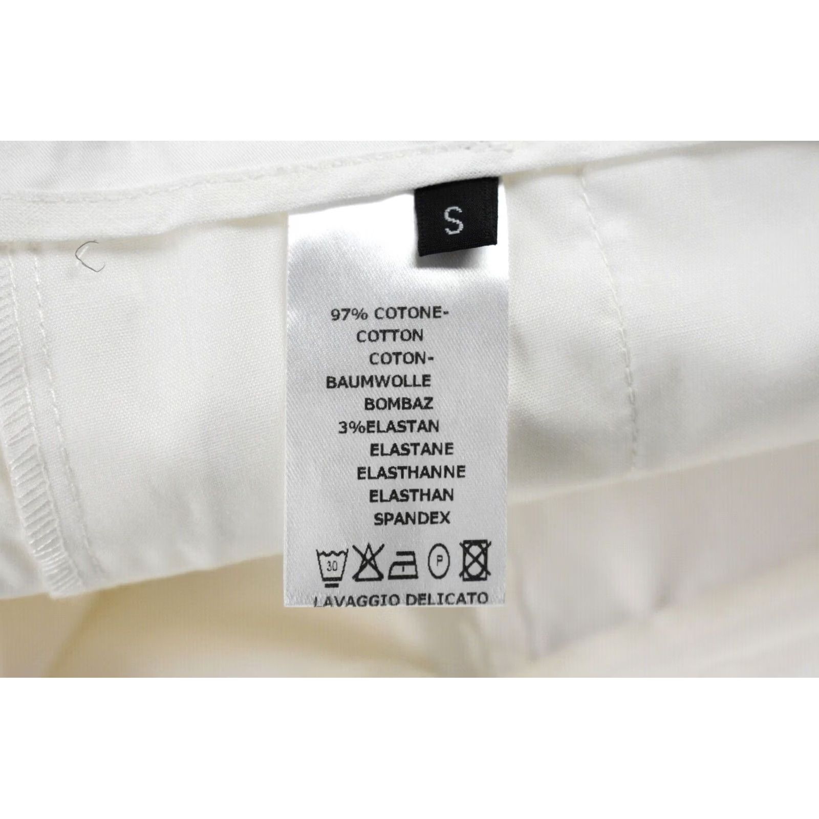 Paradise VICARIO CINQUE Cap Womens S White Paradisi Trousers Women Bootcut Capri Size 28" / US 6 / IT 42 - 6 Thumbnail