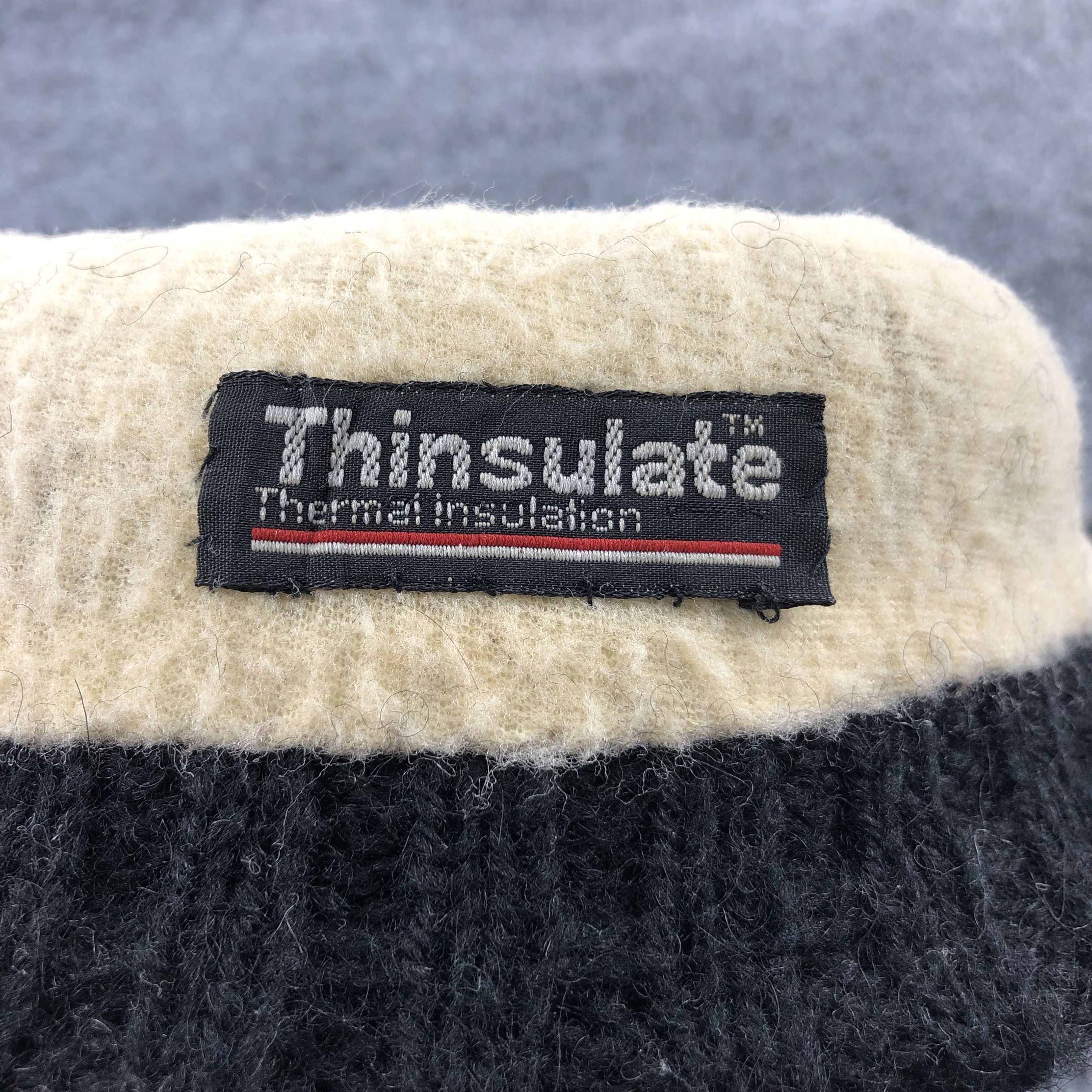 Vintage Thinsulate Wool Beanie Snowcap Winter Hat B110 Size ONE SIZE - 4 Thumbnail