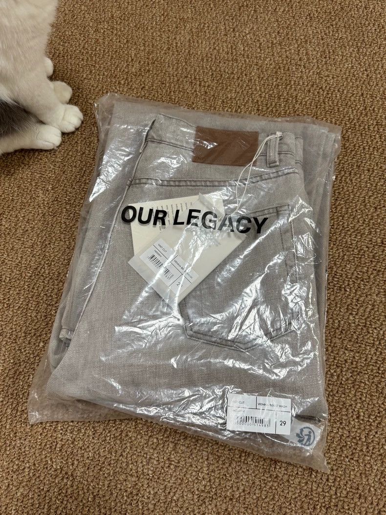 Our Legacy Our Legacy size29 Off-white washed jeans Size US 29 - 5 Thumbnail