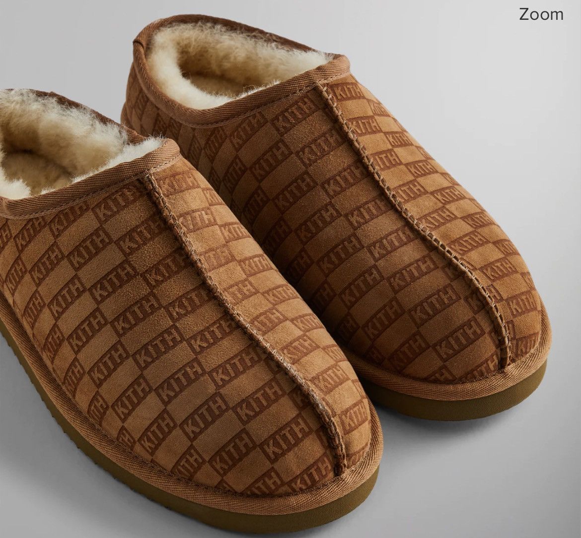 Kith Shearling Slippers