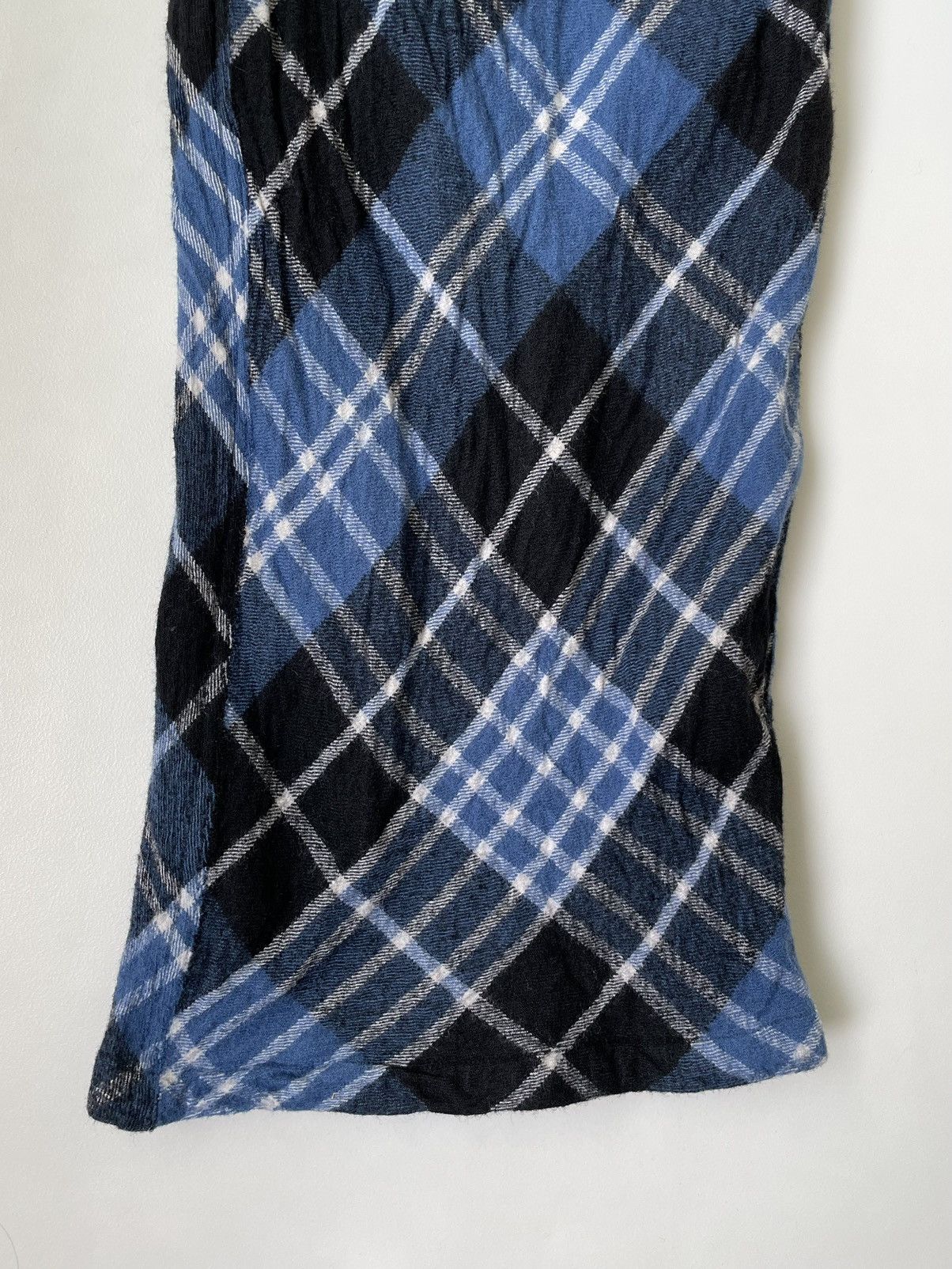 Comme des Garcons Check Wool Flared Leg Trousers Size US 36 / EU 52 - 7 Thumbnail