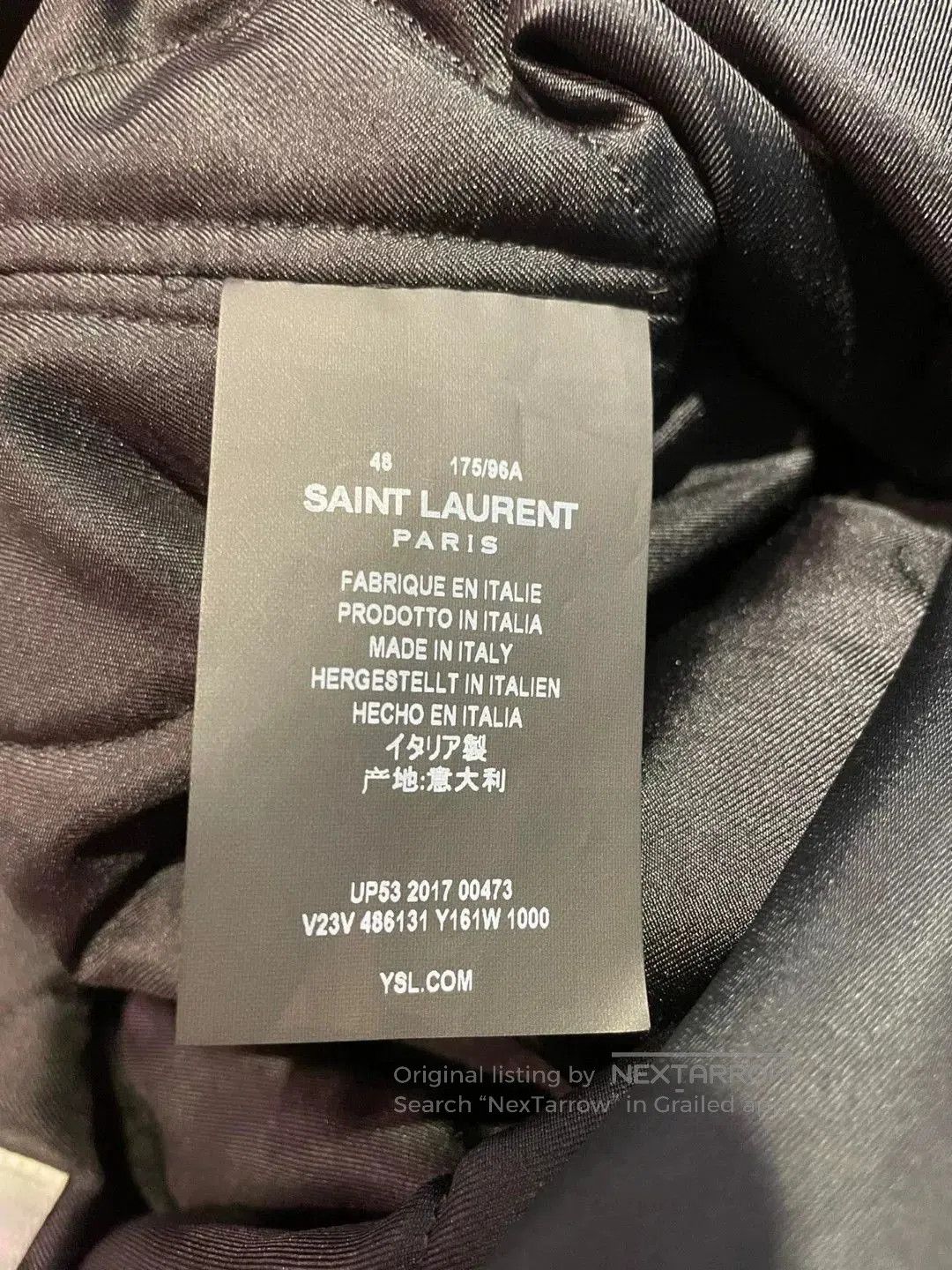 Saint Laurent Paris Saint Laurent Diamond. Size M / US 6-8 / IT 42-44 - 6 Thumbnail