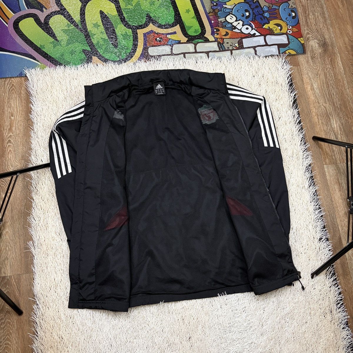 Adidas Vintage Adidas Jacket LIVERPOOL FOOTBALL SOCCER TRAINING L Size US L / EU 52-54 / 3 - 3 Thumbnail