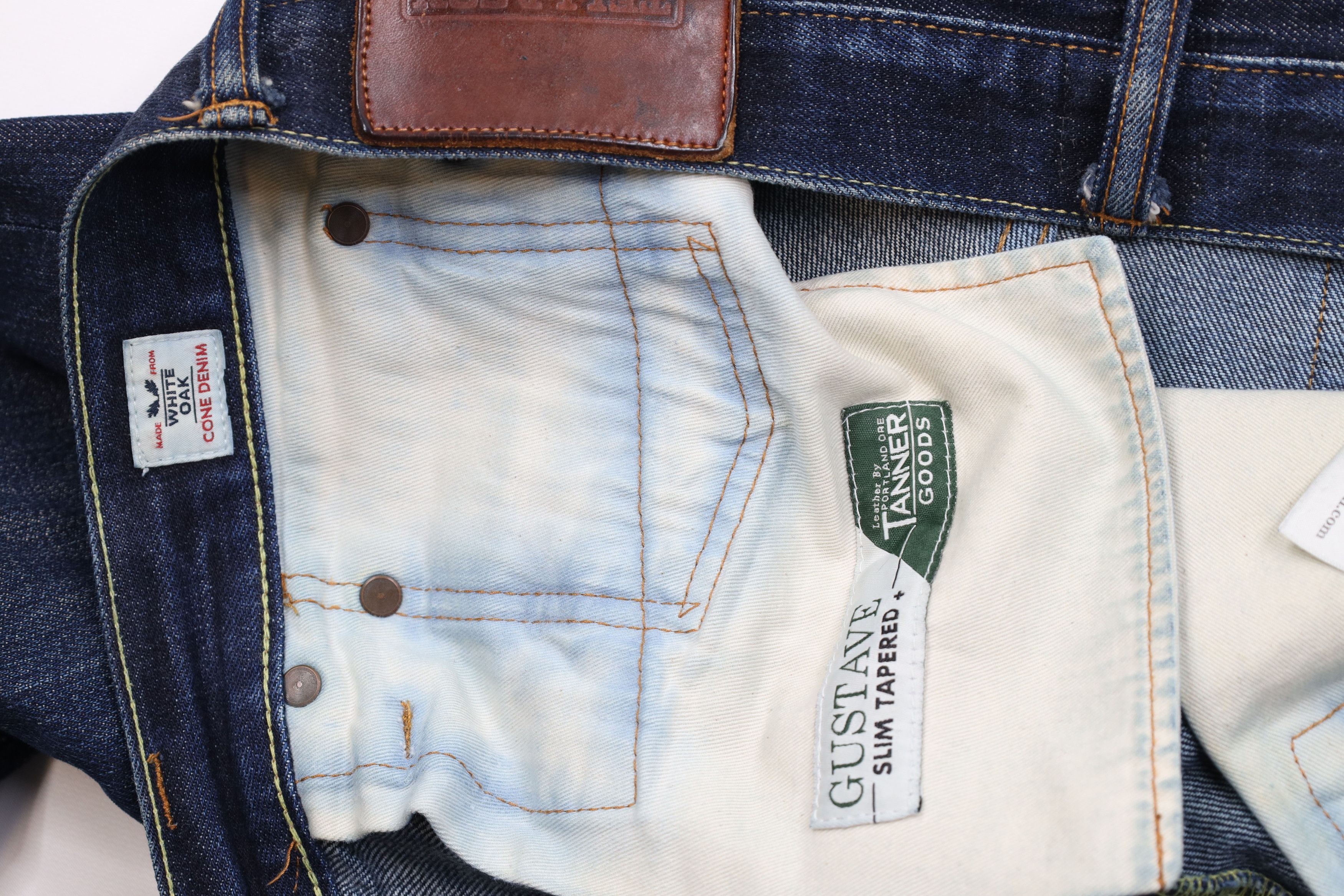 Tellason Tellason Cone Selvedge Denim Gustave Slim Tapered Jeans USA Size US 30 / EU 46 - 10 Thumbnail