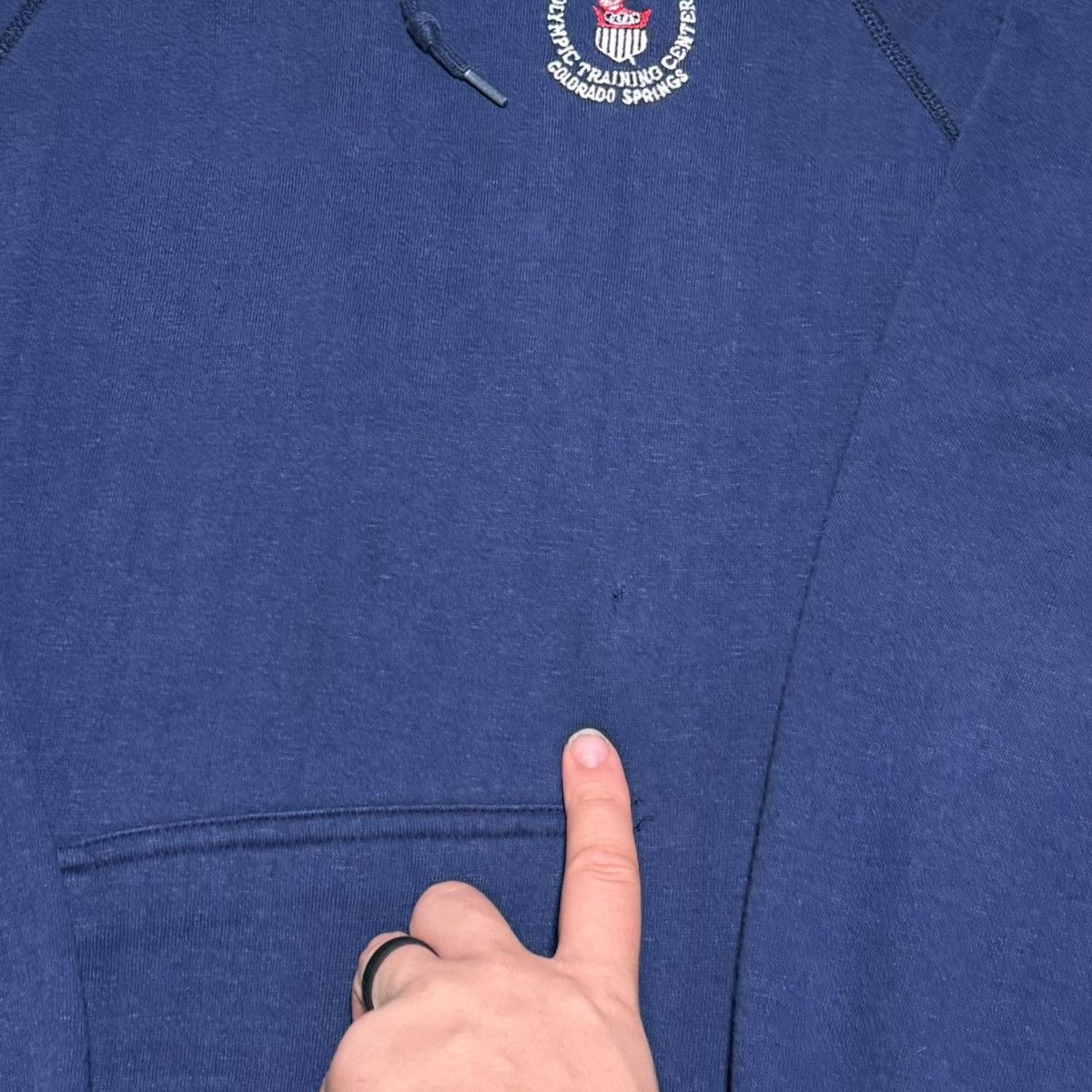 USA Olympics × Vintage Vintage 80s United States Olympics Hoodie Adult M/L Size US L / EU 52-54 / 3 - 3 Thumbnail