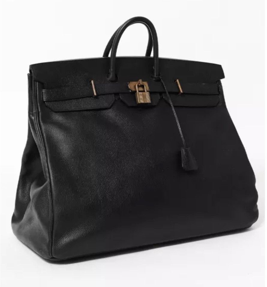 Hermes Black Togo Hermès Birkin Haut à Courroies 55 Size ONE SIZE - 2 Thumbnail