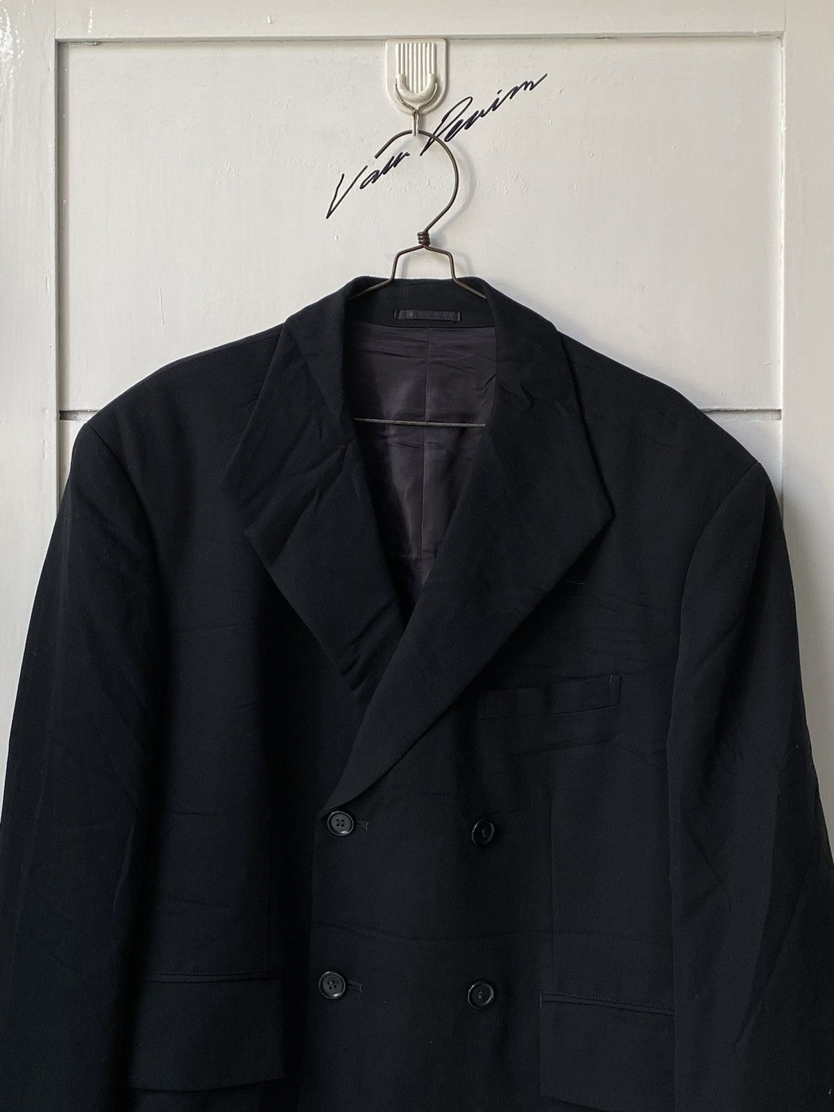 Tete Homme TETE HOMME Black Suit Size 54L - 11 Thumbnail
