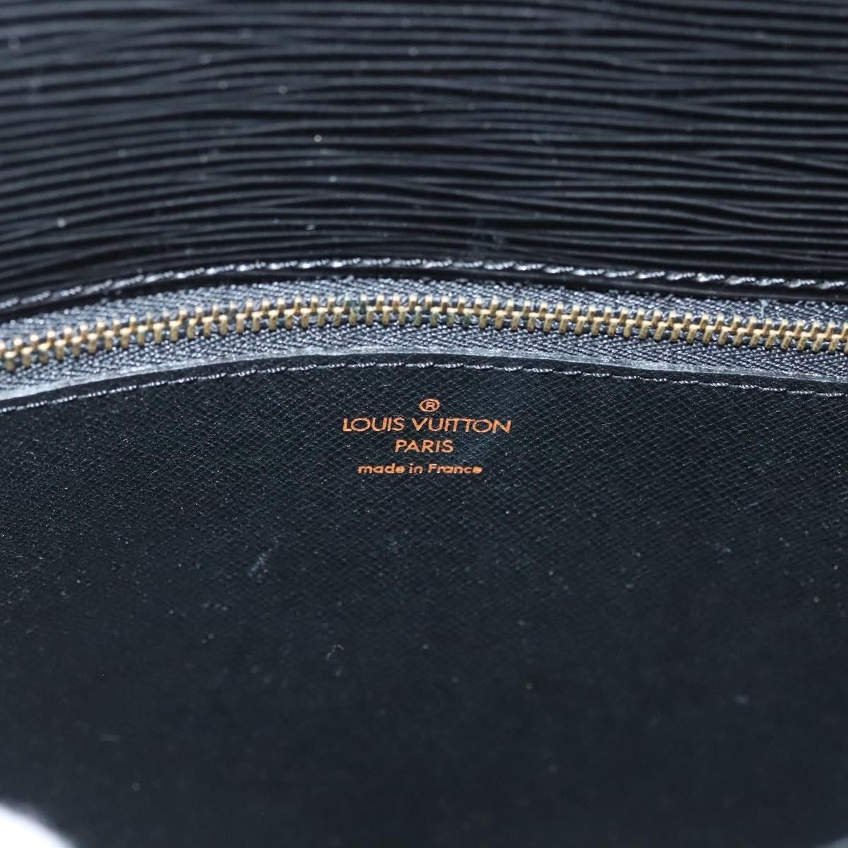 Louis Vuitton LOUIS VUITTON Epi Saint Cloud GM Shoulder Bag Black Noir Size ONE SIZE - 10 Thumbnail