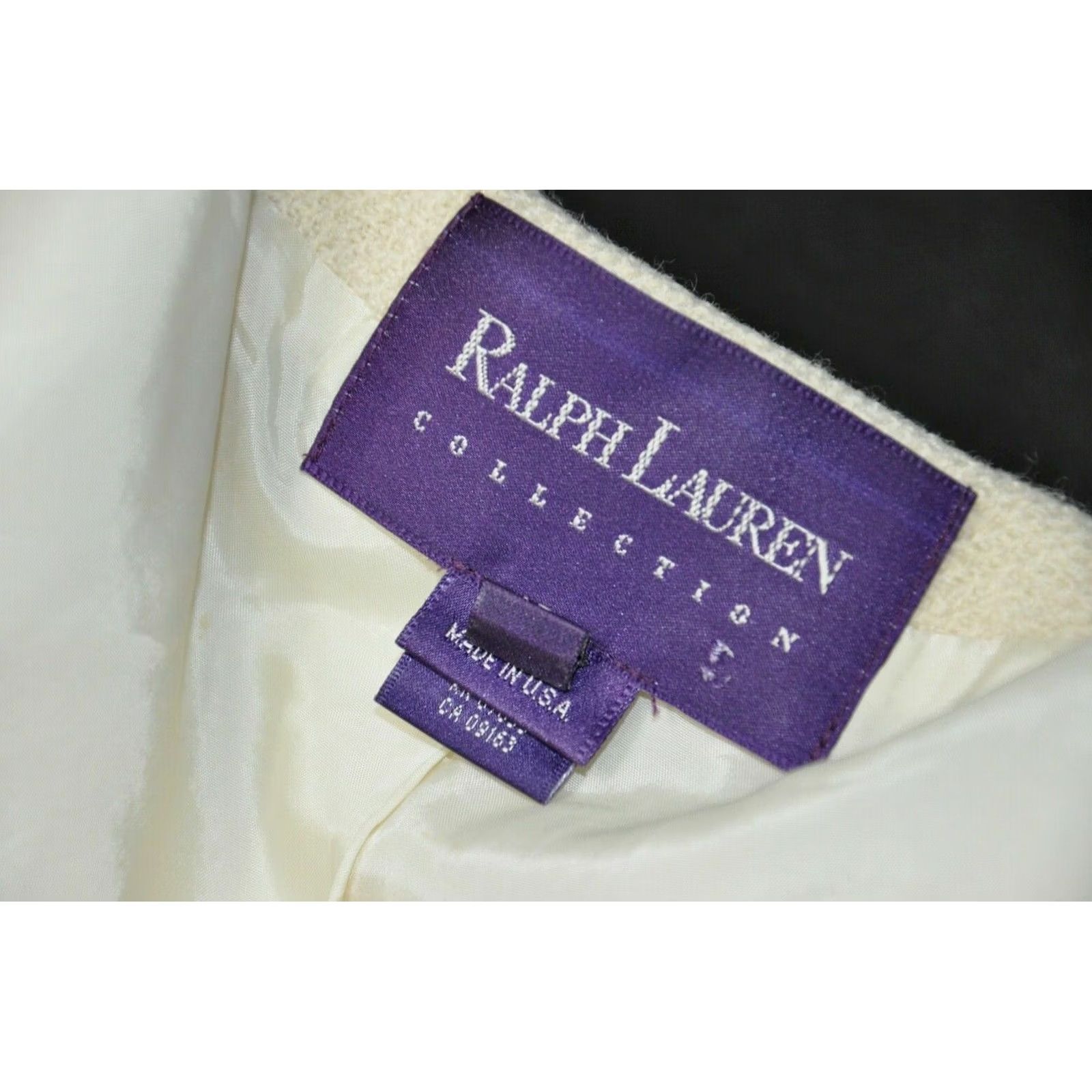 Ralph Lauren Purple Label Ralph Lauren Purple Label Blazer Women's Beige Wool Size 10 Size L / US 10 / IT 46 - 7 Thumbnail