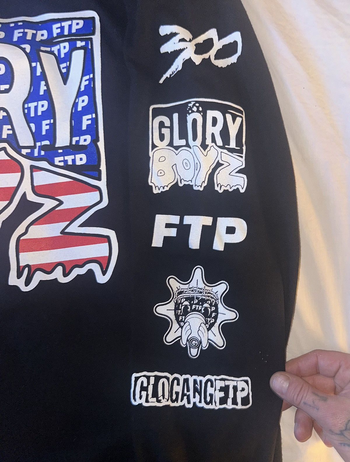 Fuck The Population × Glo Gang FTP x Glory Boyz x Glo-Gang LS Tee (worn once) Size US L / EU 52-54 / 3 - 3 Thumbnail
