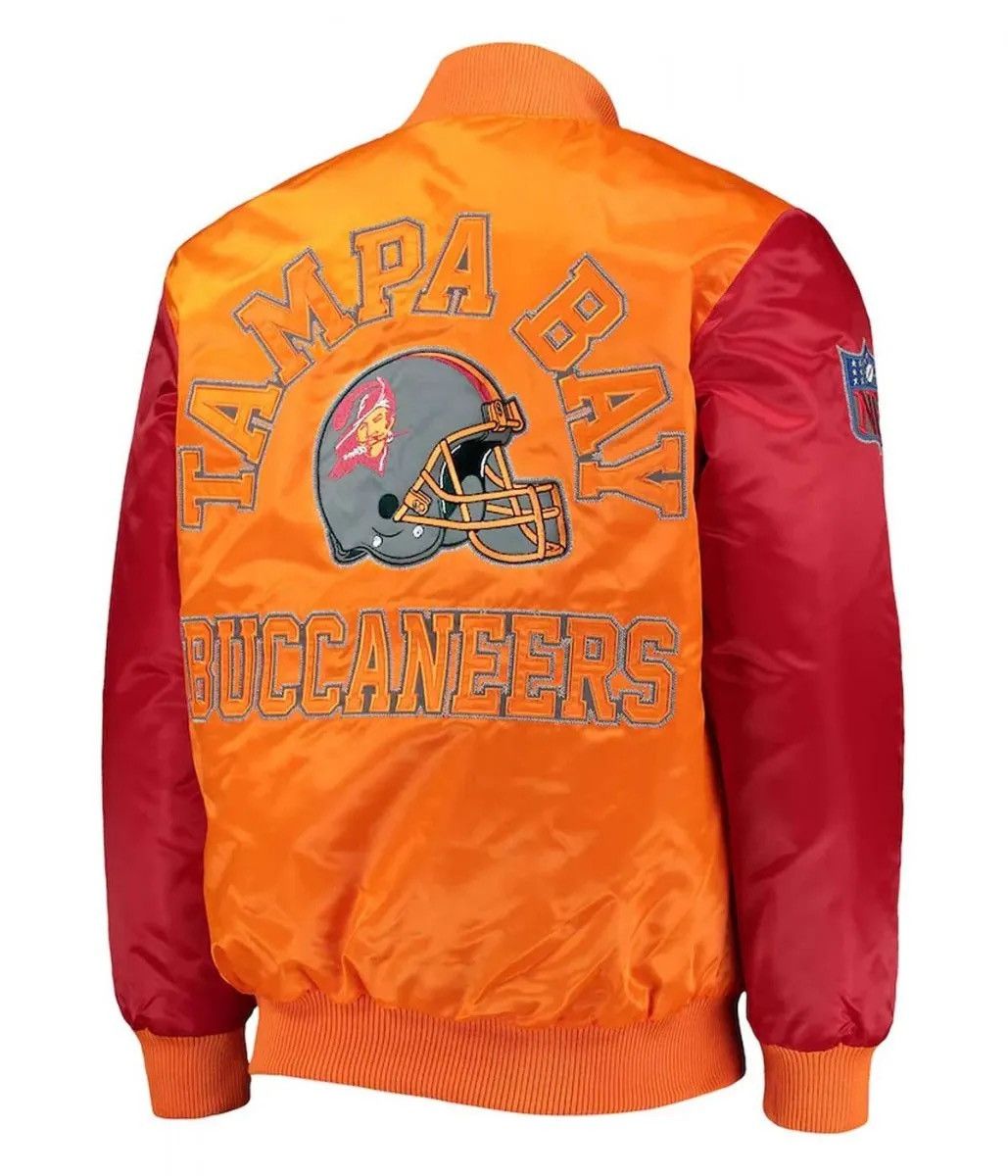 Starter Tampa Bay Buccaneers Varsity Satin Starter Jacket Size XL Size US XL / EU 56 / 4 - 2 Thumbnail