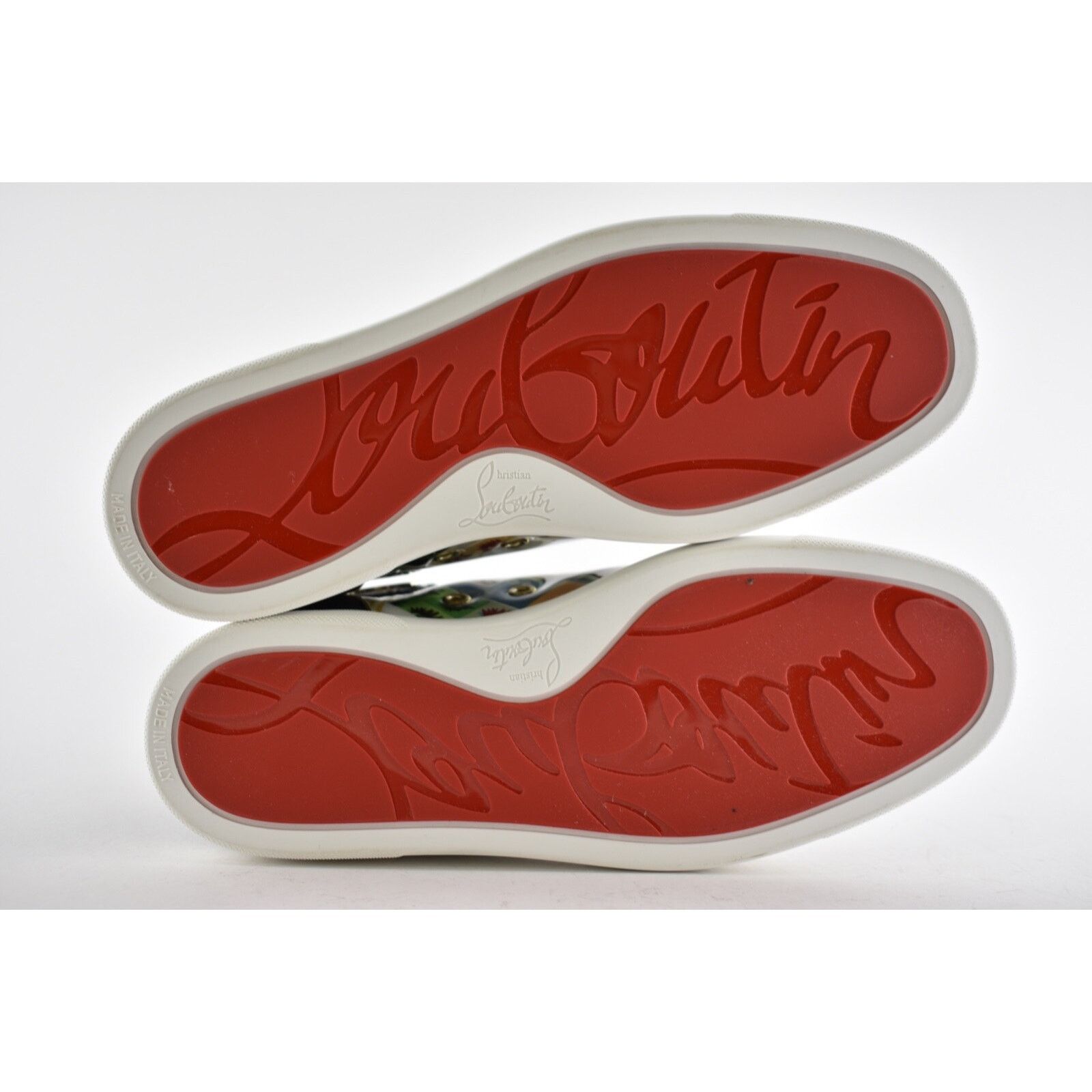 Christian Louboutin Christian Louboutin Mens Louis Orlato Flat Patent Collage Size US 7 / EU 40 - 11 Thumbnail