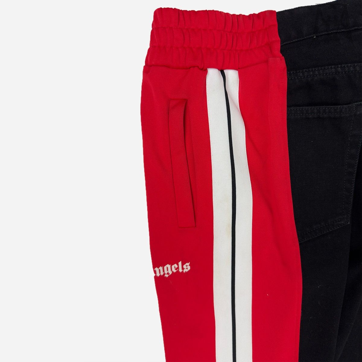 Palm Angels Palm Angels 3/4 Denim Track Pants Size US 32 / EU 48 - 5 Thumbnail