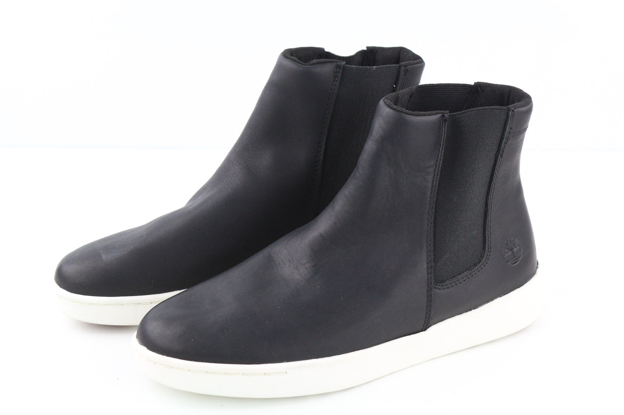 Timberland A2FUS UK6.5 Leather Black Side Panels ReBOTL Boots 79929 Size US 7 / IT 37 - 2 Thumbnail