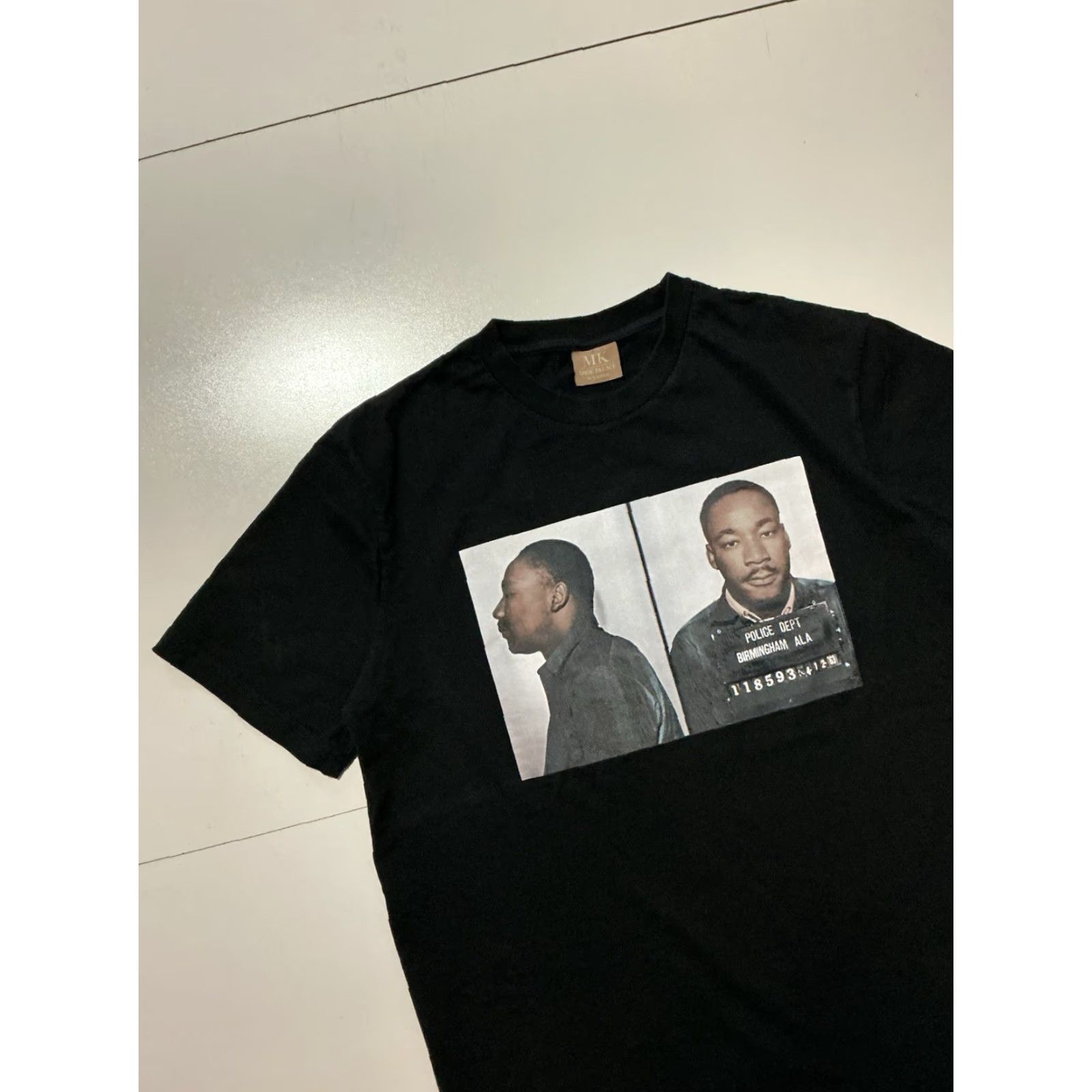 Palace Shoe Palace Shirt Men Large Black Martin Luther King Jr Injustice Anywhere Is A Threat Graphic T-Shirt Size US L / EU 52-54 / 3 - 3 Thumbnail
