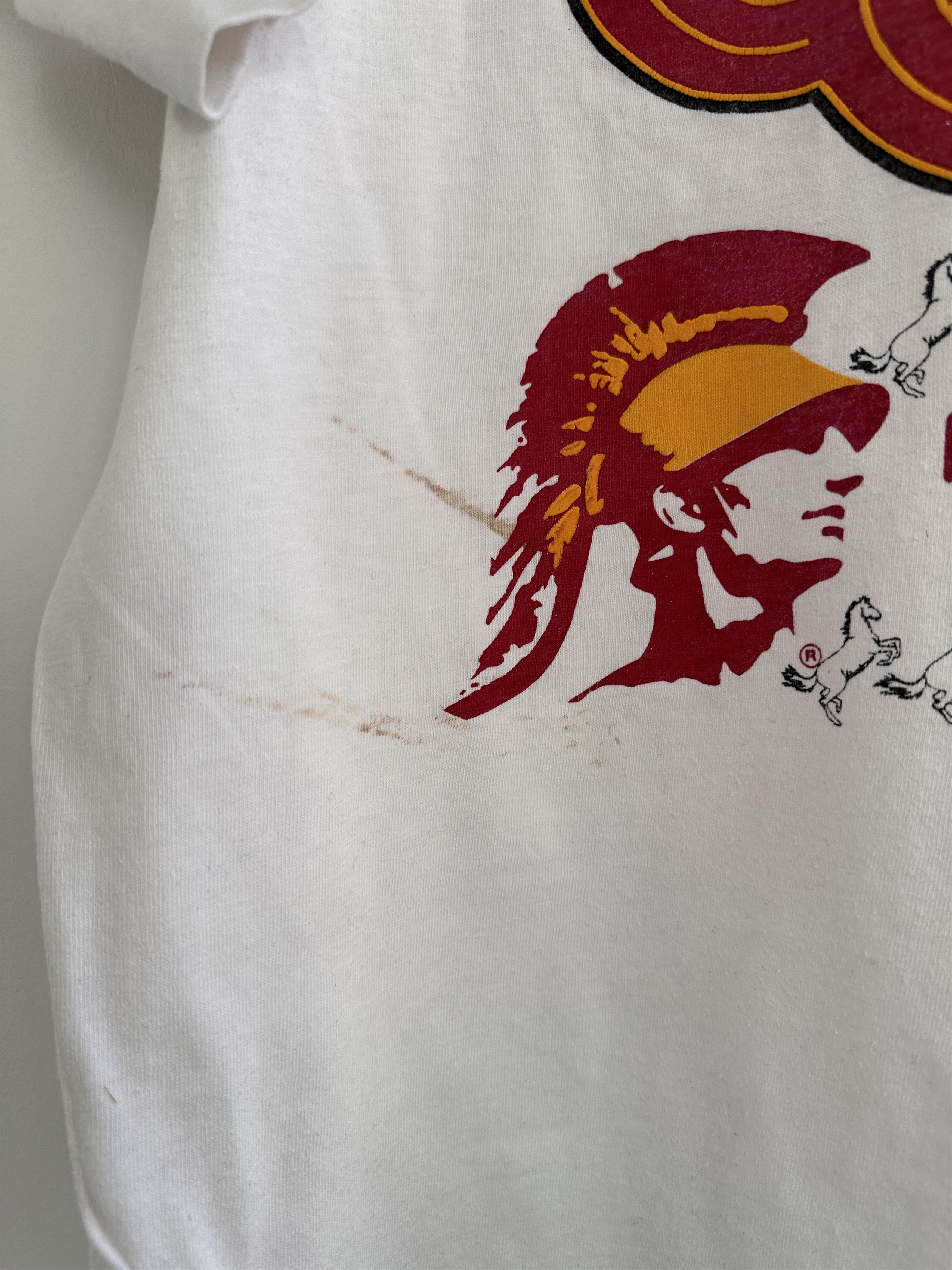 NFL Southern California Trojans USC vintage t shirt Size US XL / EU 56 / 4 - 3 Thumbnail