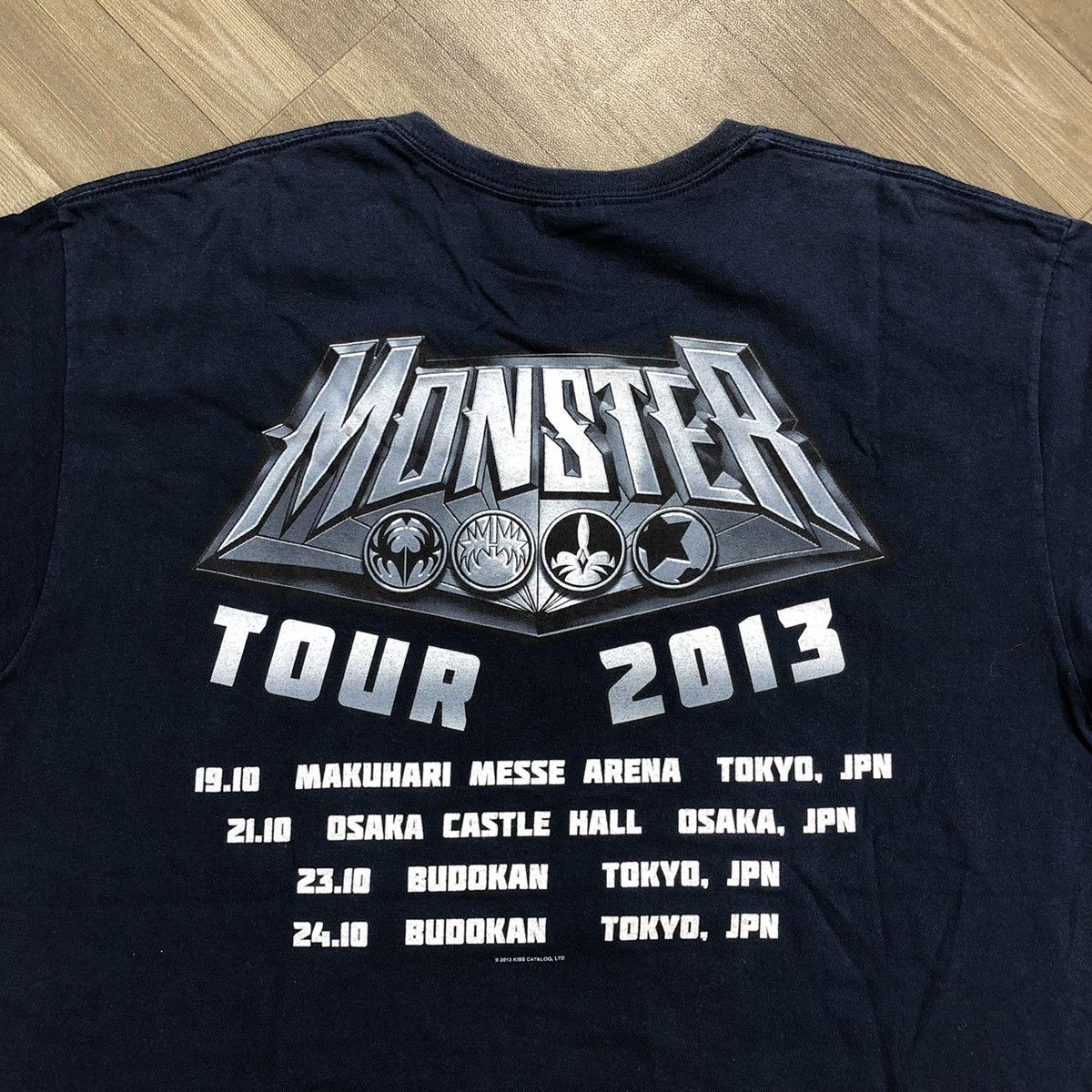 Band Tees × KISS Kiss Band Skulls Monters Tour 2013 Shirt Size US L / EU 52-54 / 3 - 11 Thumbnail