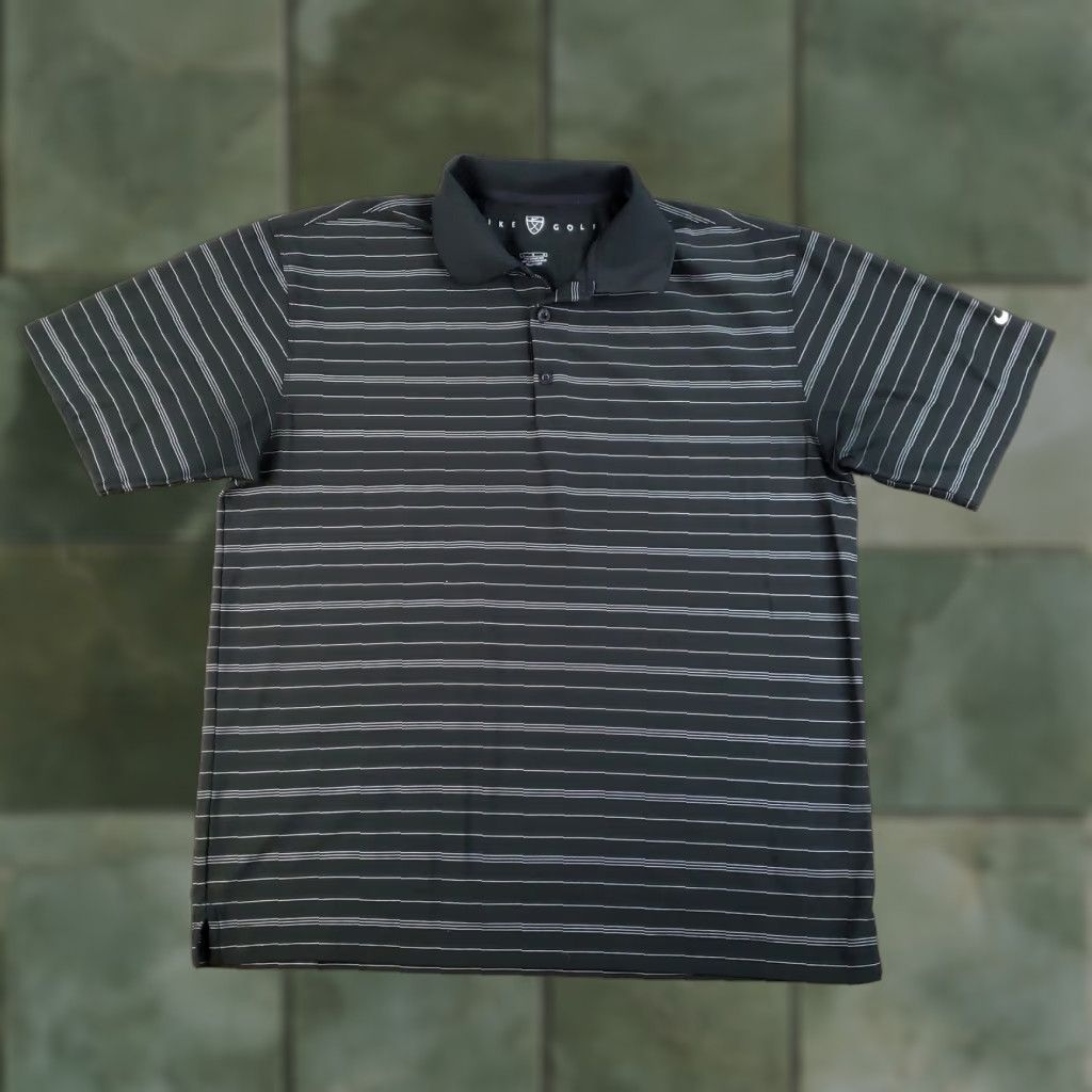 Nike × Supreme Supreme Nike Stripe Rugby Black Large | Grailed
