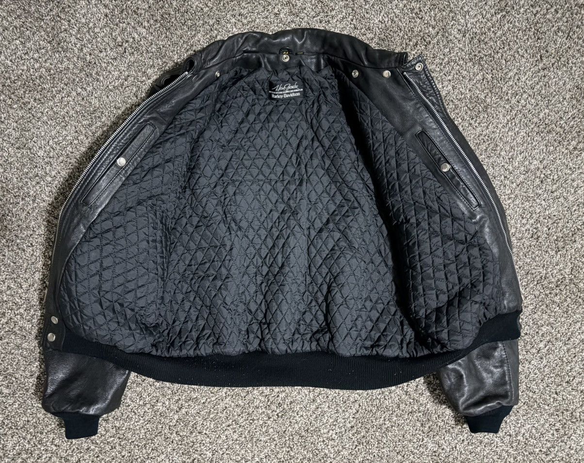 Hein Gericke Vintage Hein Gericke Harley-Davidson Black Leather Bomber Size US S / EU 44-46 / 1 - 4 Thumbnail