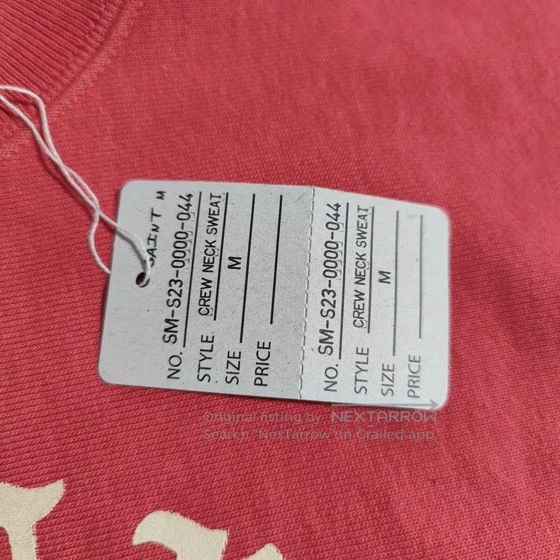 Saint Michael Saint Michael An old hoodie with a red pullover Size US M / EU 48-50 / 2 - 6 Thumbnail