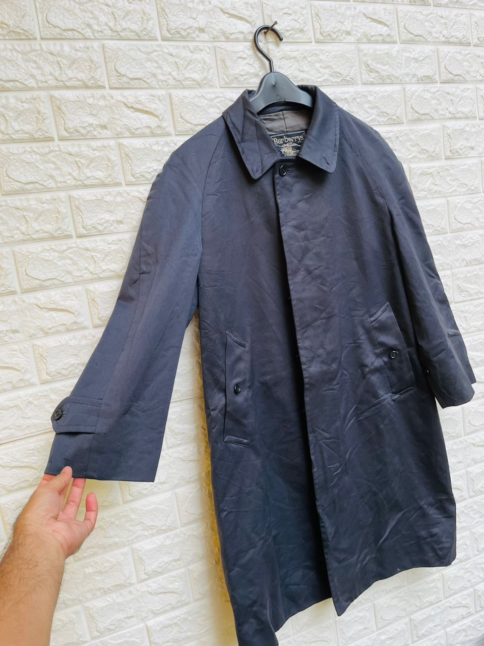 Burberry × Japanese Brand × Vintage Vintage Burberrys Long Coat Designer Fashion Style Size US L / EU 52-54 / 3 - 4 Thumbnail