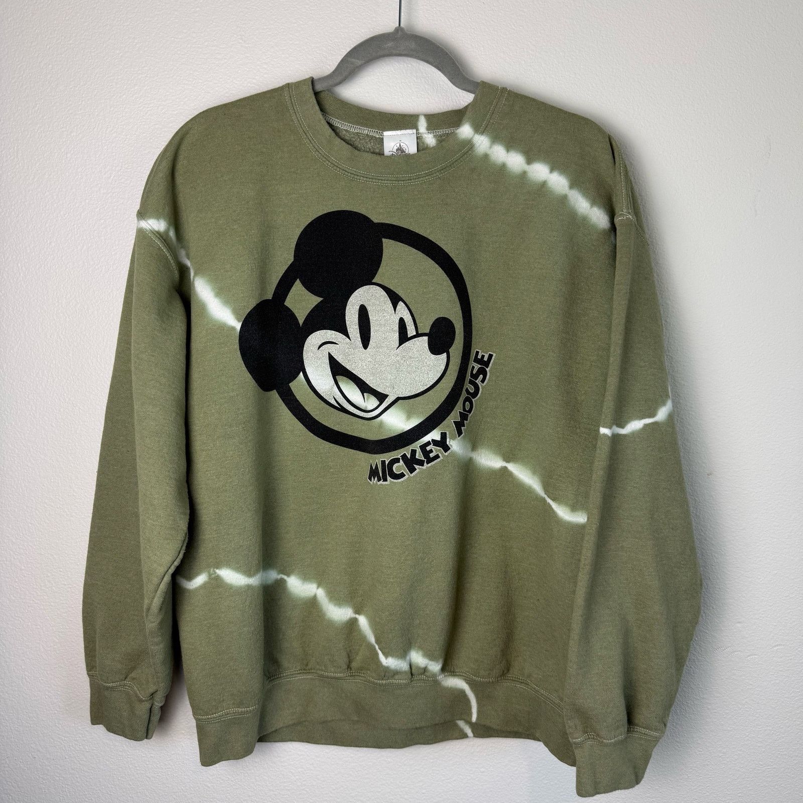 Disney Mickey Mouse Walt Disney World Tie-Dye Sweatshirt, Sz L Size L / US 10 / IT 46 - 1 Thumbnail