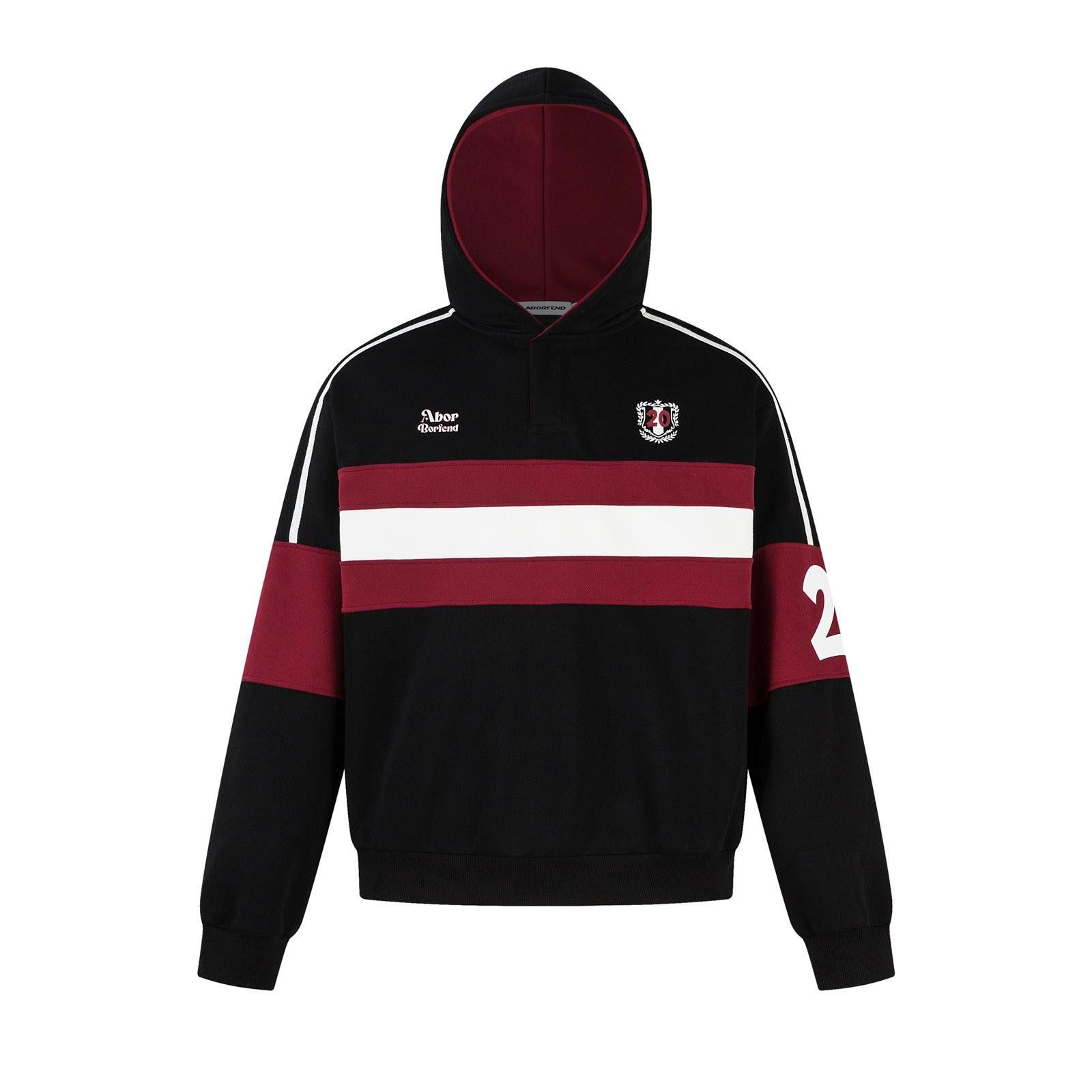 Japanese Brand Colorblock Athetic Stripe Hoodie Size US M / EU 48-50 / 2 - 3 Thumbnail