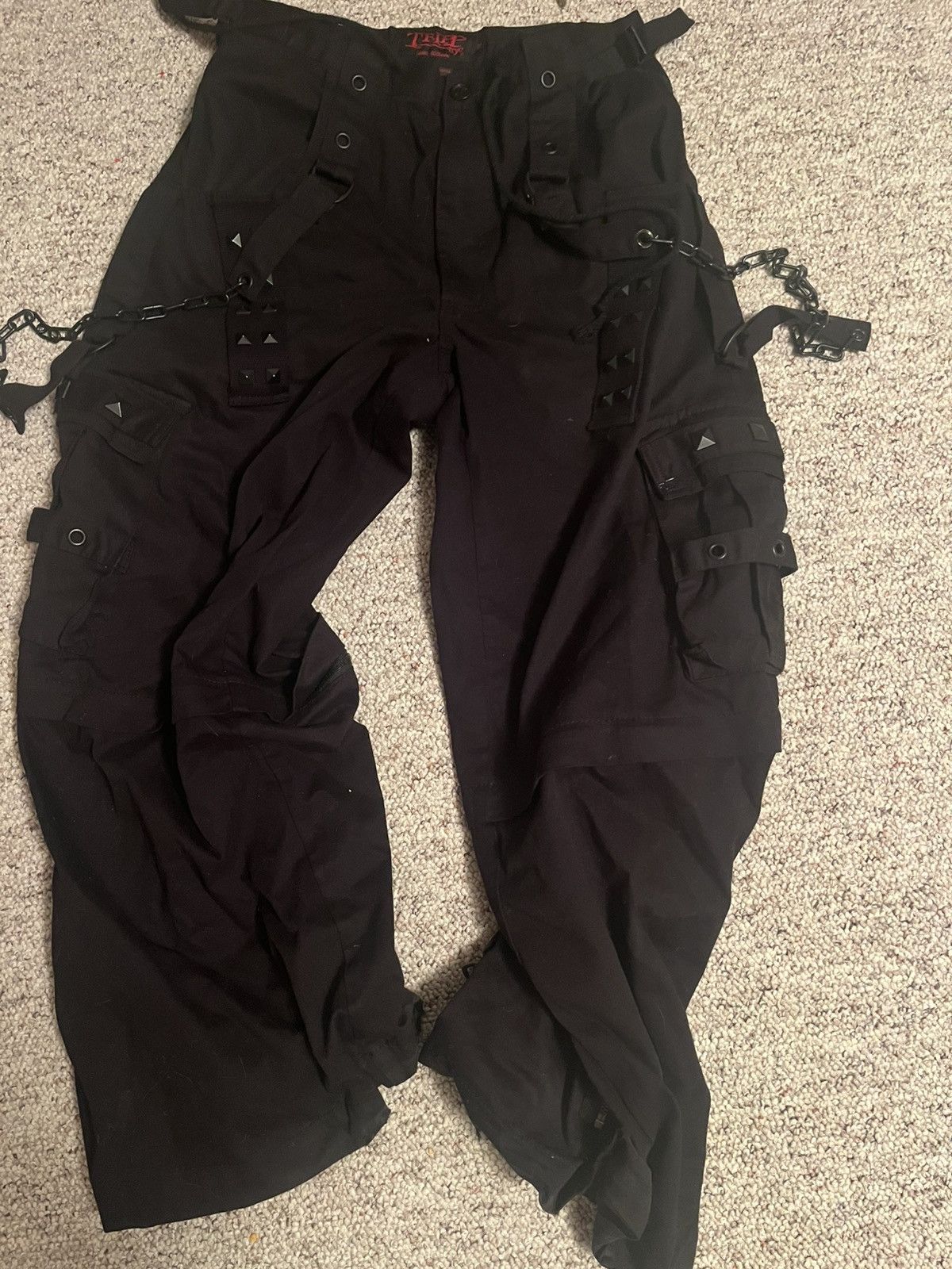 Tripp NYC TRIPP NYC PANTS BAGGY RAVE PANTS Size US 30 / EU 46 - 1 Thumbnail