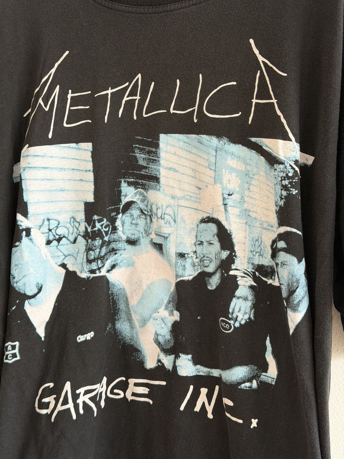 Band Tees Vintage 90s Band tee 1998 Metallica Garage Inc Rock Size US XL / EU 56 / 4 - 3 Thumbnail