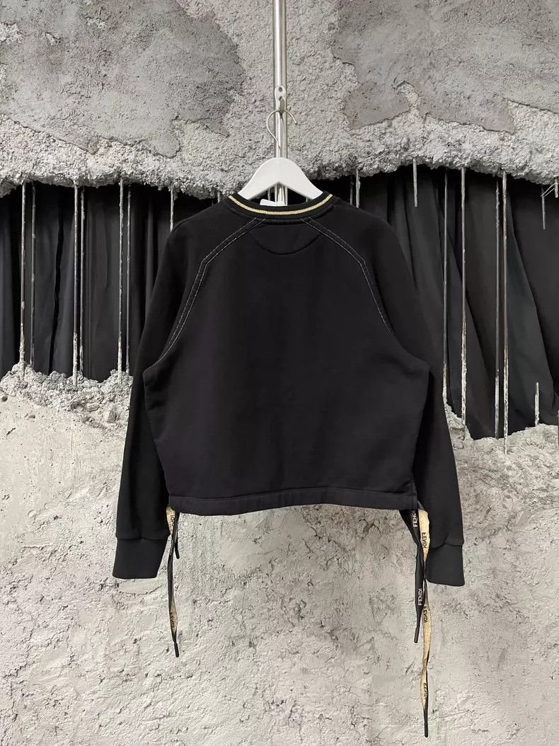 Fendi Fendi Black Gold Sweatshirt Size US XS / EU 42 / 0 - 2 Thumbnail