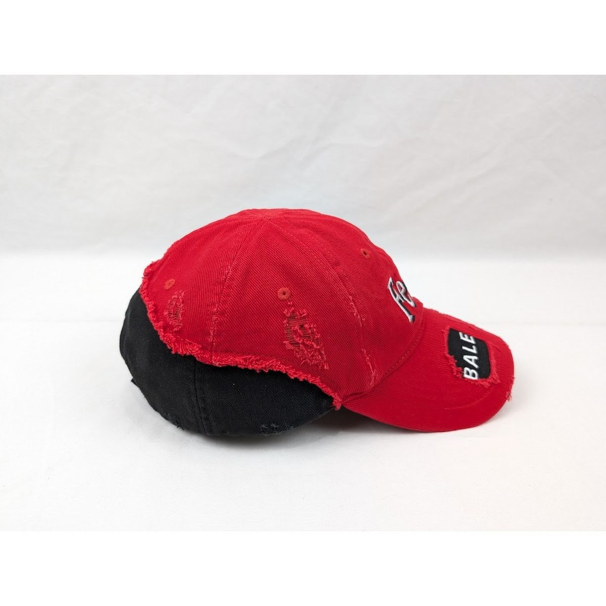 Balenciaga o1rshd1 Size: L / Upcycled Mesh Up Cotton Drill Hat / Cap Size ONE SIZE - 11 Thumbnail