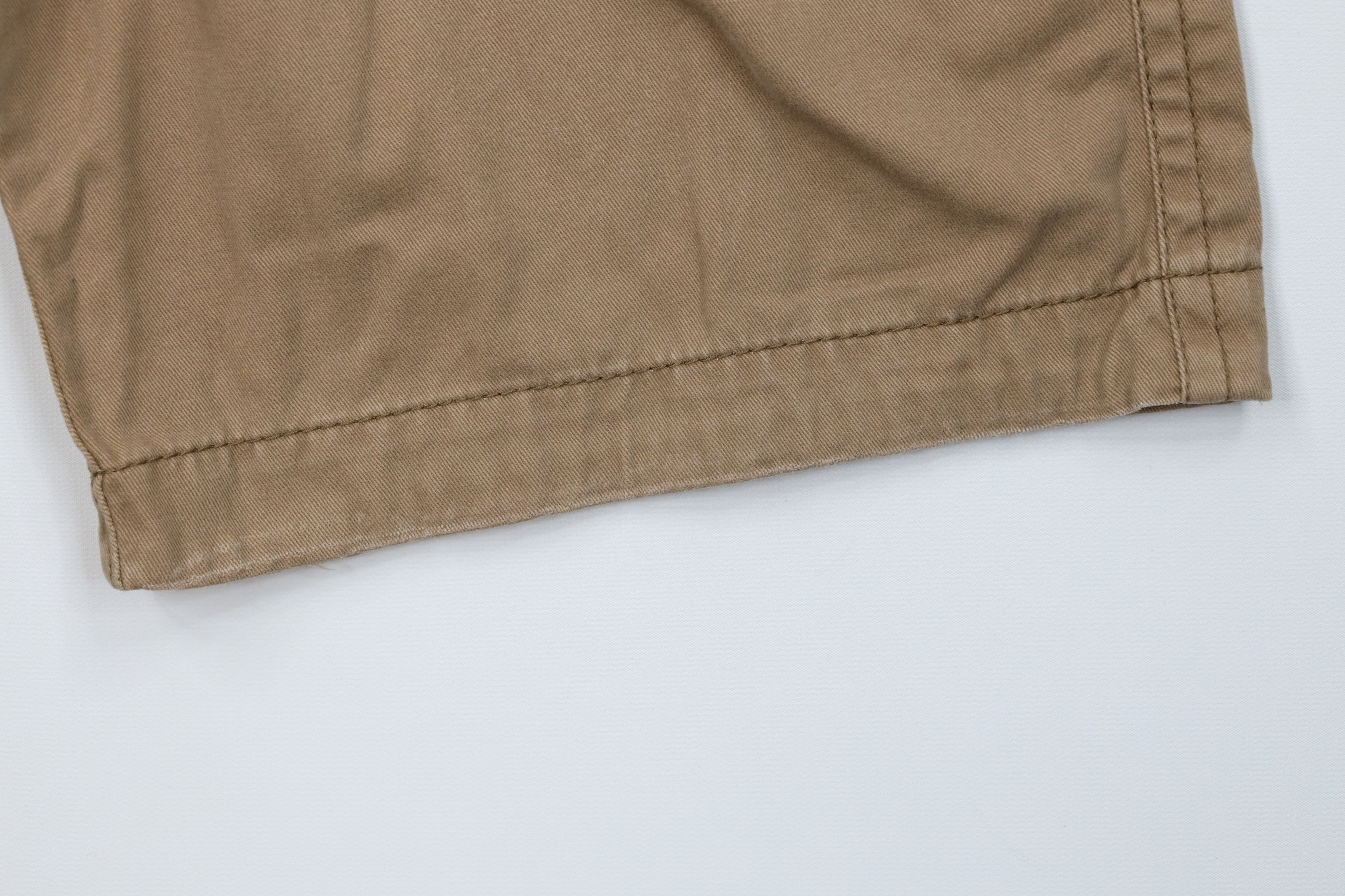 Aeropostale Vintage Y2K Aeropostale Front Heavyweight Chino Shorts Beige Size US 32 / EU 48 - 5 Thumbnail