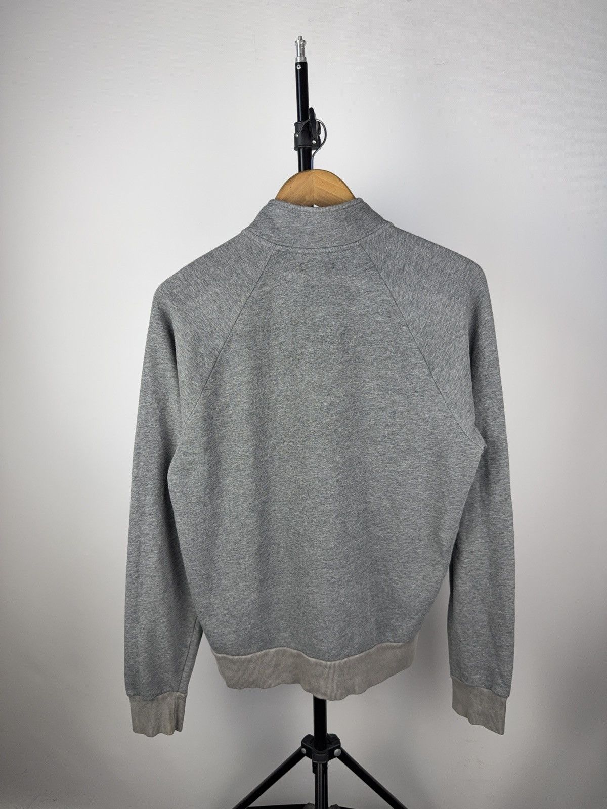 Emporio Armani 00s Designer Emporio Armani Zip Sweatshirt Grey Logo Basic Size US S / EU 44-46 / 1 - 9 Thumbnail