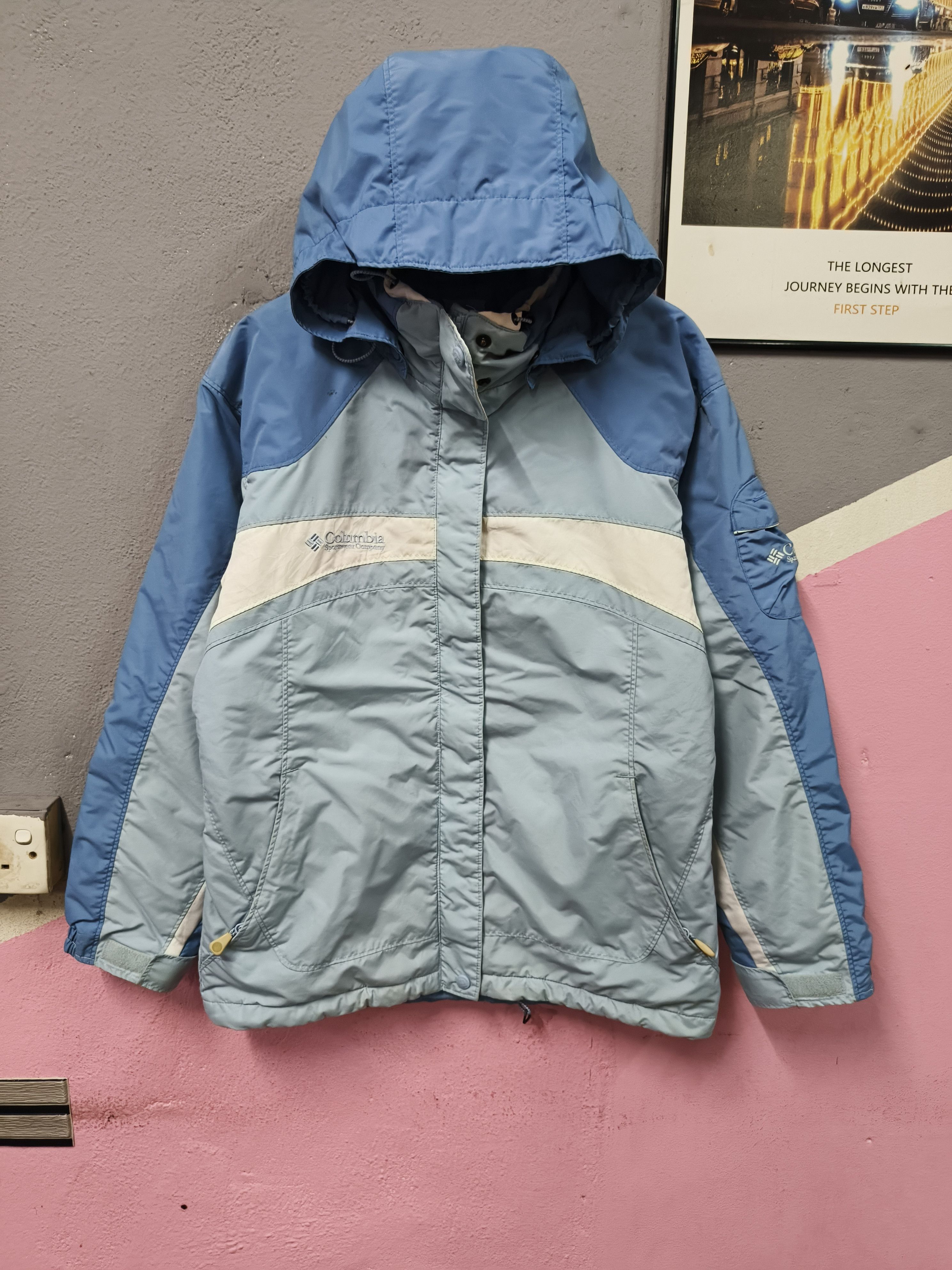 Columbia COLUMBIA MULTICOLOUR JACKET HOODED Size M / US 6-8 / IT 42-44 - 1 Thumbnail