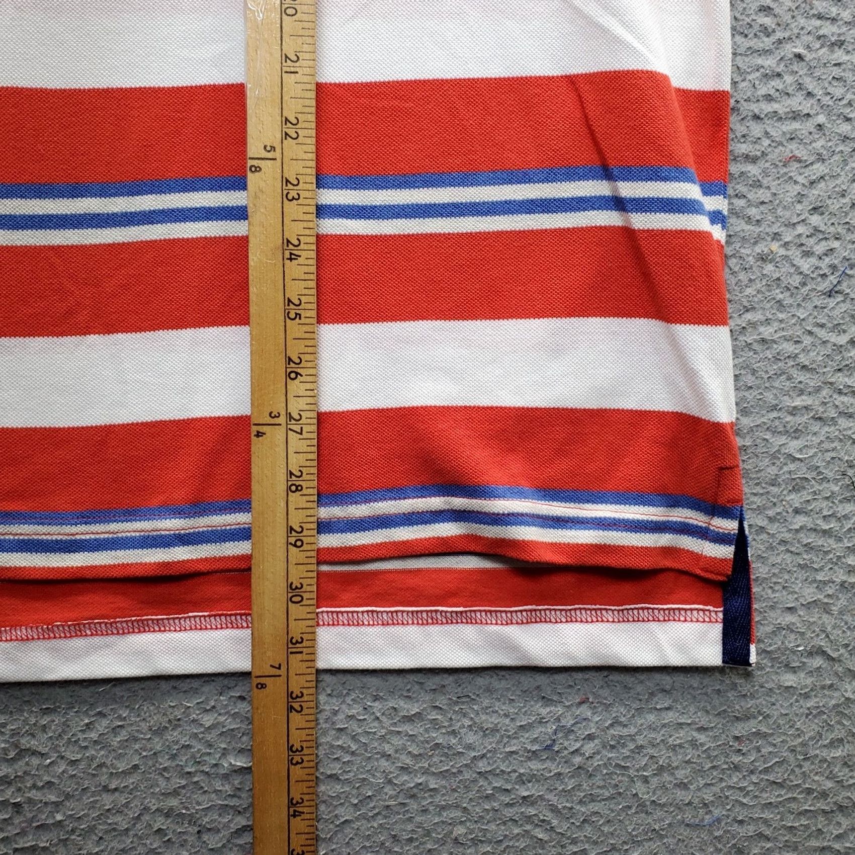 Vintage US Polo Assn. Polo Shirt Mens XL Multi Stripe Performance Big Pony High Low Slit Size US XL / EU 56 / 4 - 6 Thumbnail