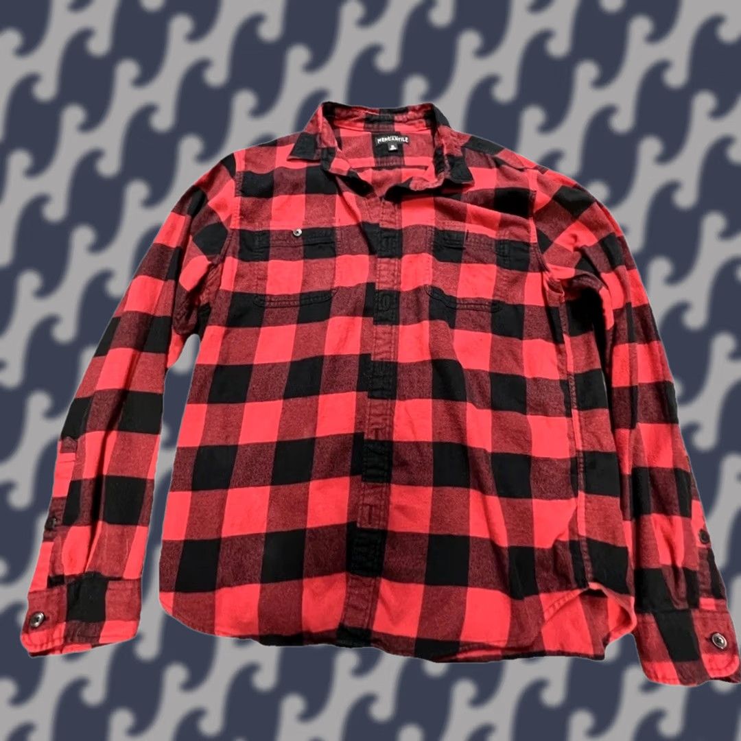 J.Crew J.CREW FLANNEL SHIRT Men XL Red Buffalo Plaid Button-Up Pockets Cotton Long Sleeve Size US XL / EU 56 / 4 - 1 Thumbnail