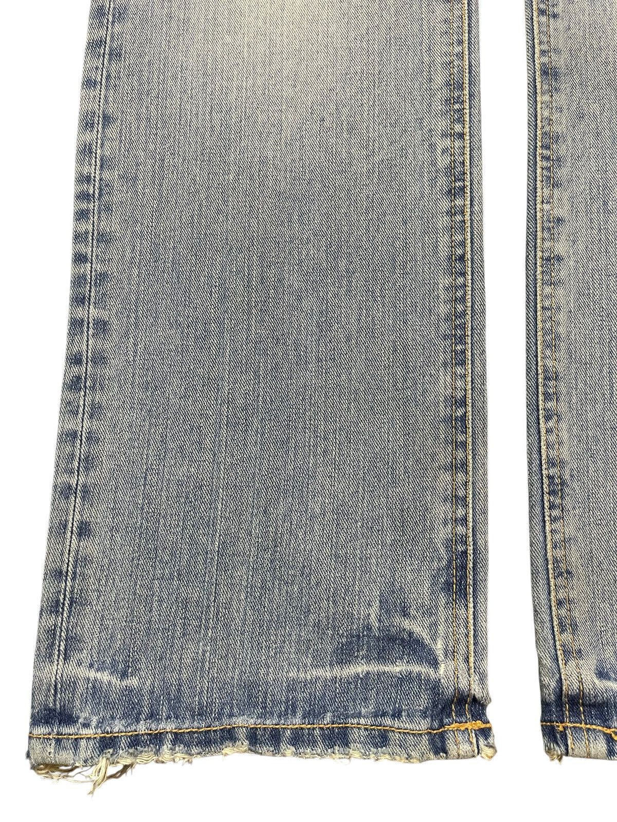 KMRii Vintage Japanese Brand Studded Faded Mud Wash Distress Loose Size US 32 / EU 48 - 7 Thumbnail